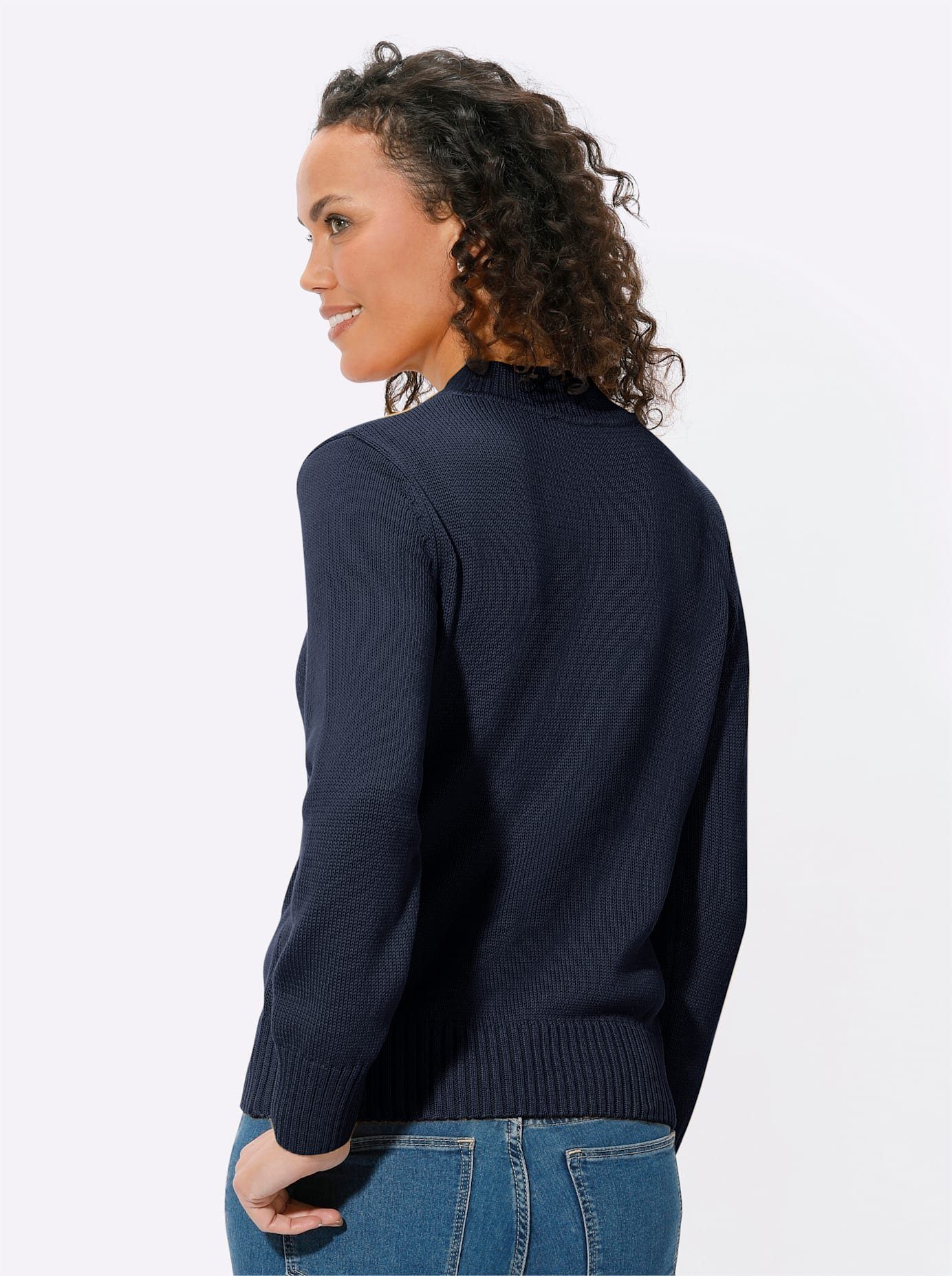 Casual Looks Trui met staande kraag Trui
