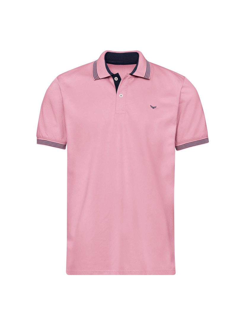 Trigema Poloshirt TRIGEMA poloshirt met contrasterende accenten (1-delig)