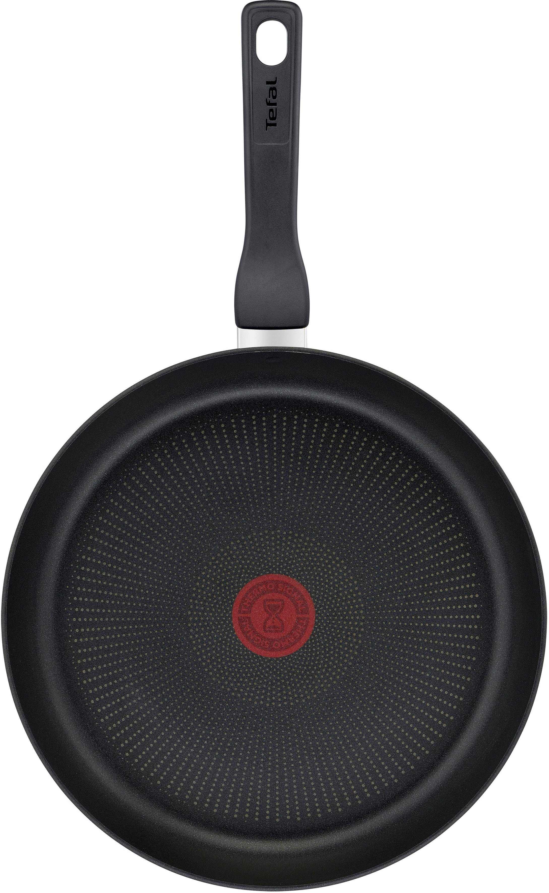 Tefal Koekenpan Hard Titanium Pro Anti-aanbak coating, inductie, temperatuurindicator, gemaakt in Frankrijk