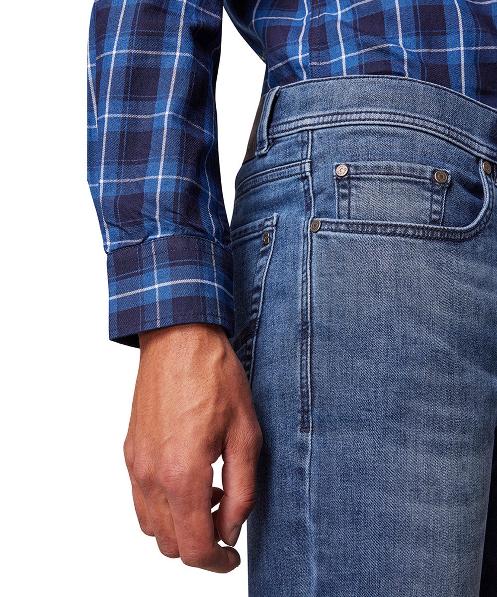Pierre Cardin 5-pocket jeans PC-Lyon van katoen-denimmix met stretch