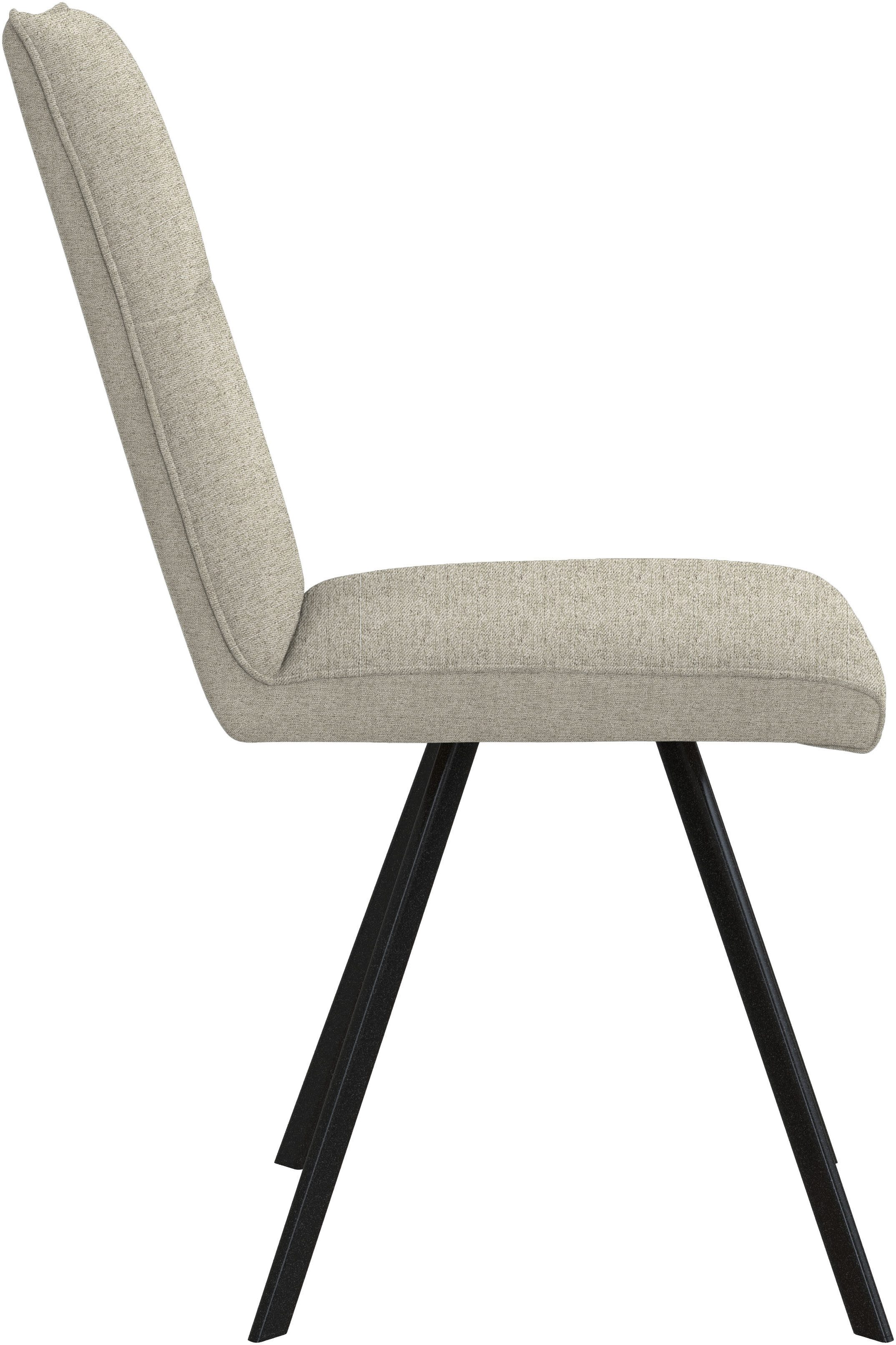 Home affaire Eethoek Sava Hoekbank met nosagvering in de zitting, massief eiken tafel (set, 4-delig)