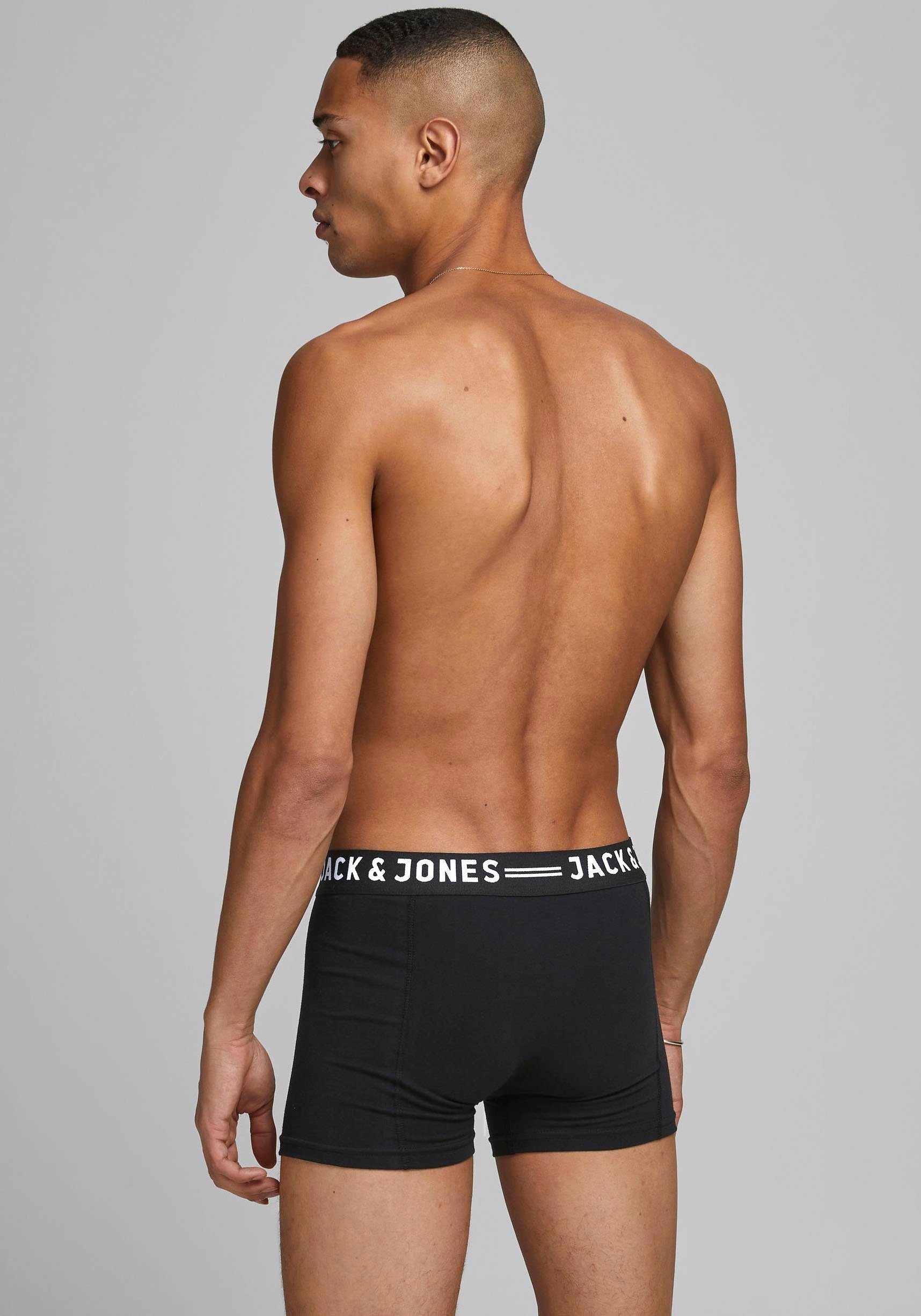 Jack & Jones Boxershort Sense Trunks (set, 3 stuks)