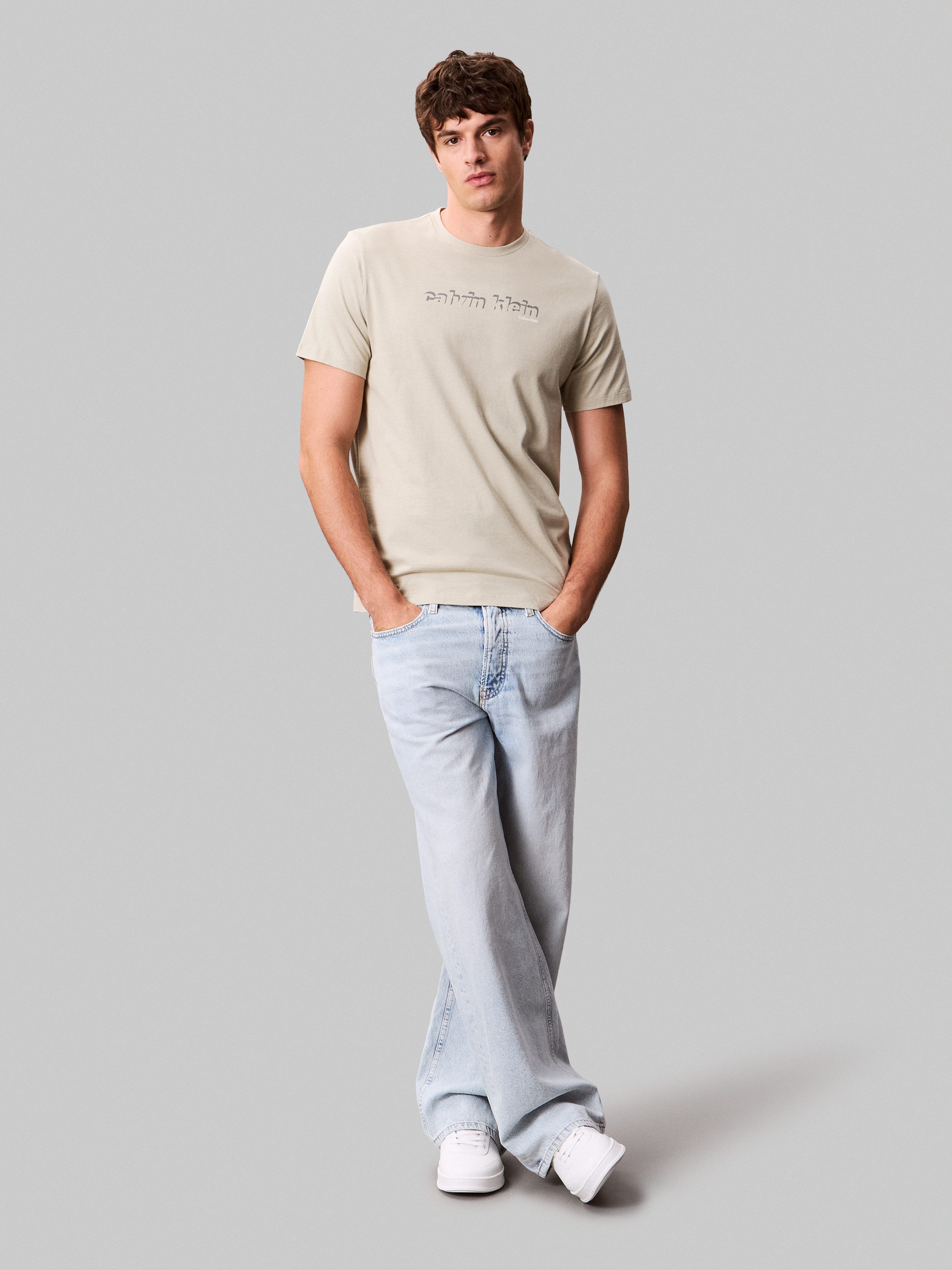 Calvin Klein T-shirt SS 30s E CLVN LN 3D