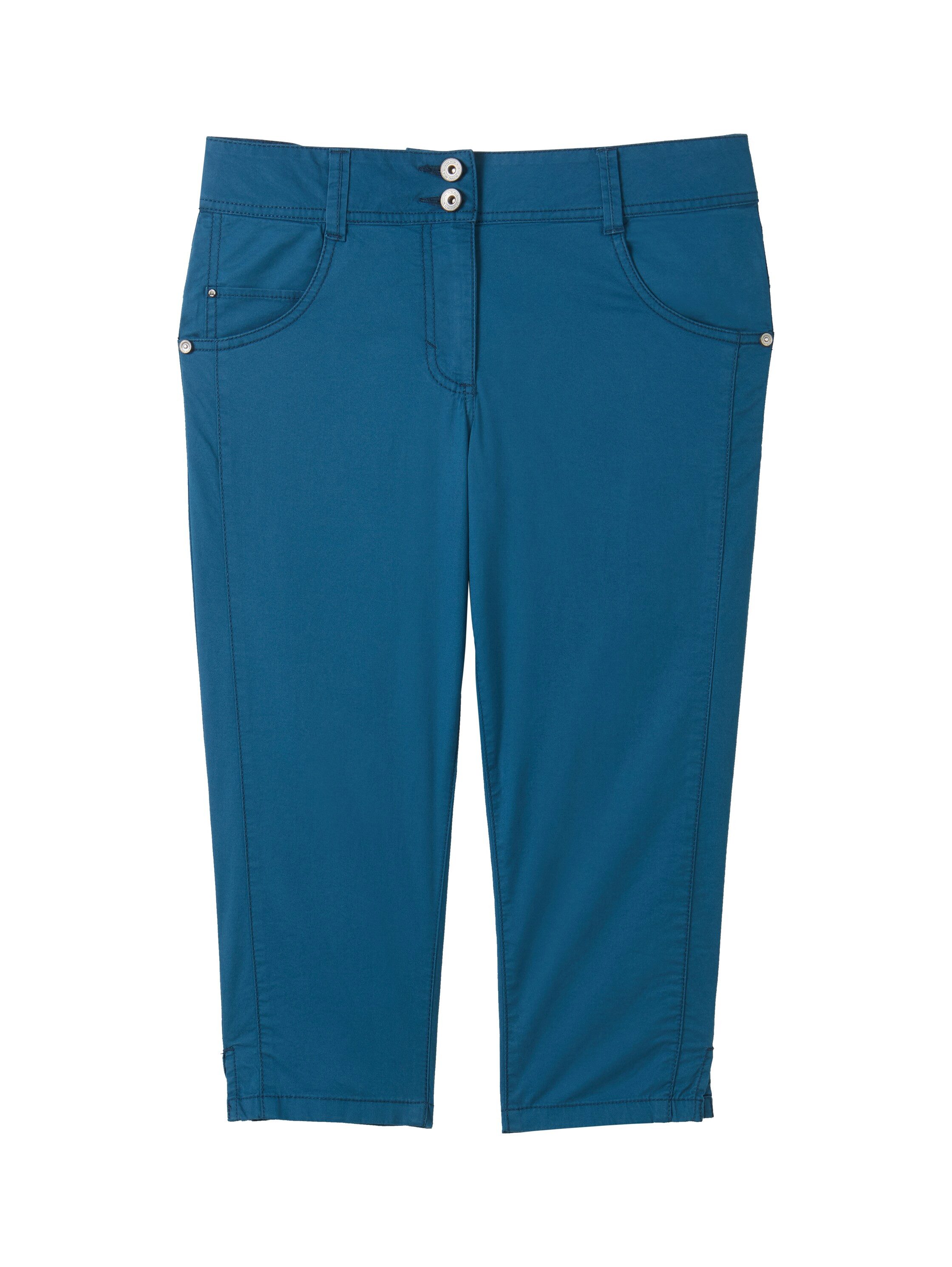 Tom Tailor Capribroek met dubbele-knoopsluiting