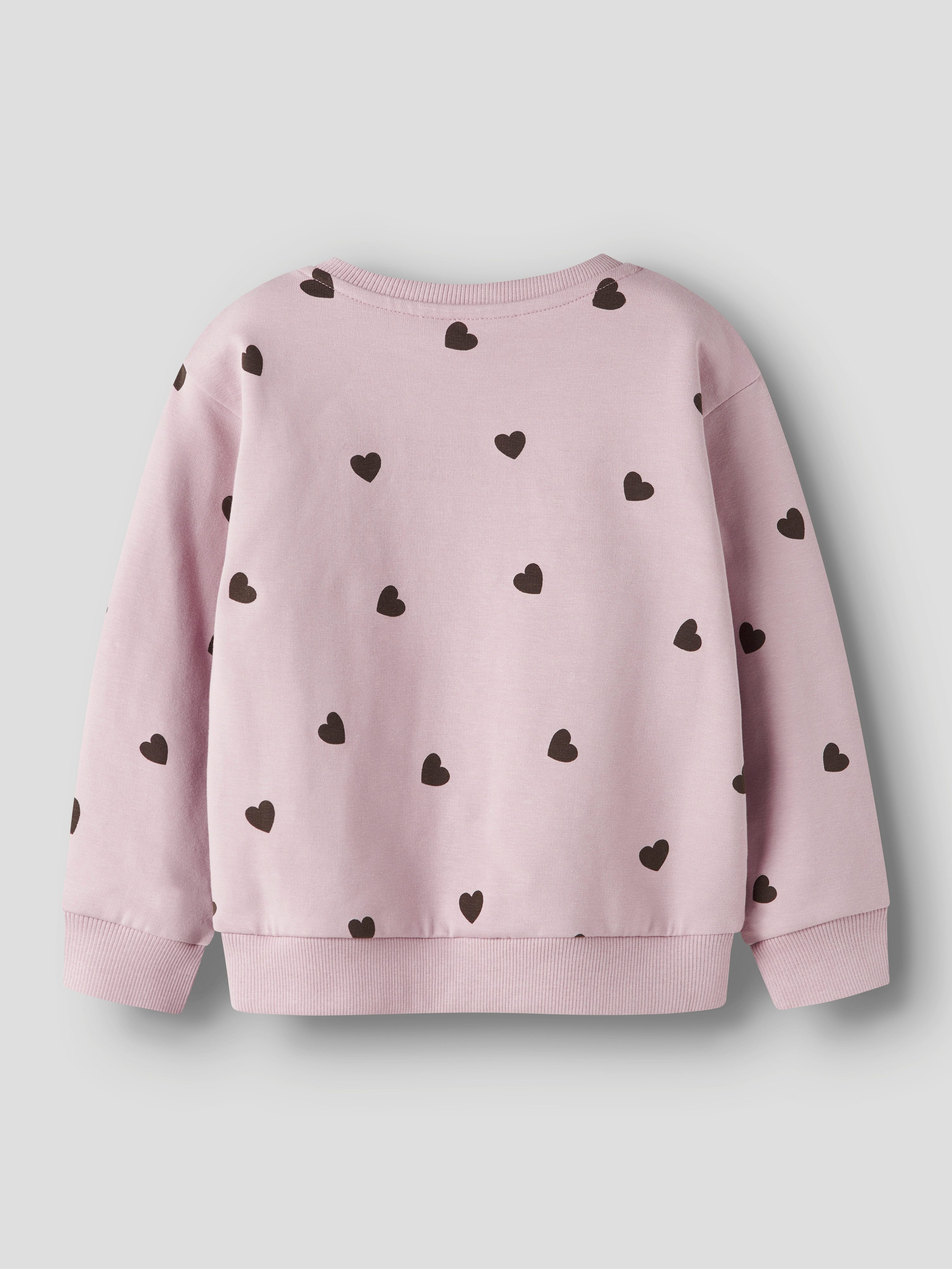 Name It Sweatshirt NMFNEHEART NREG SWEAT BRU