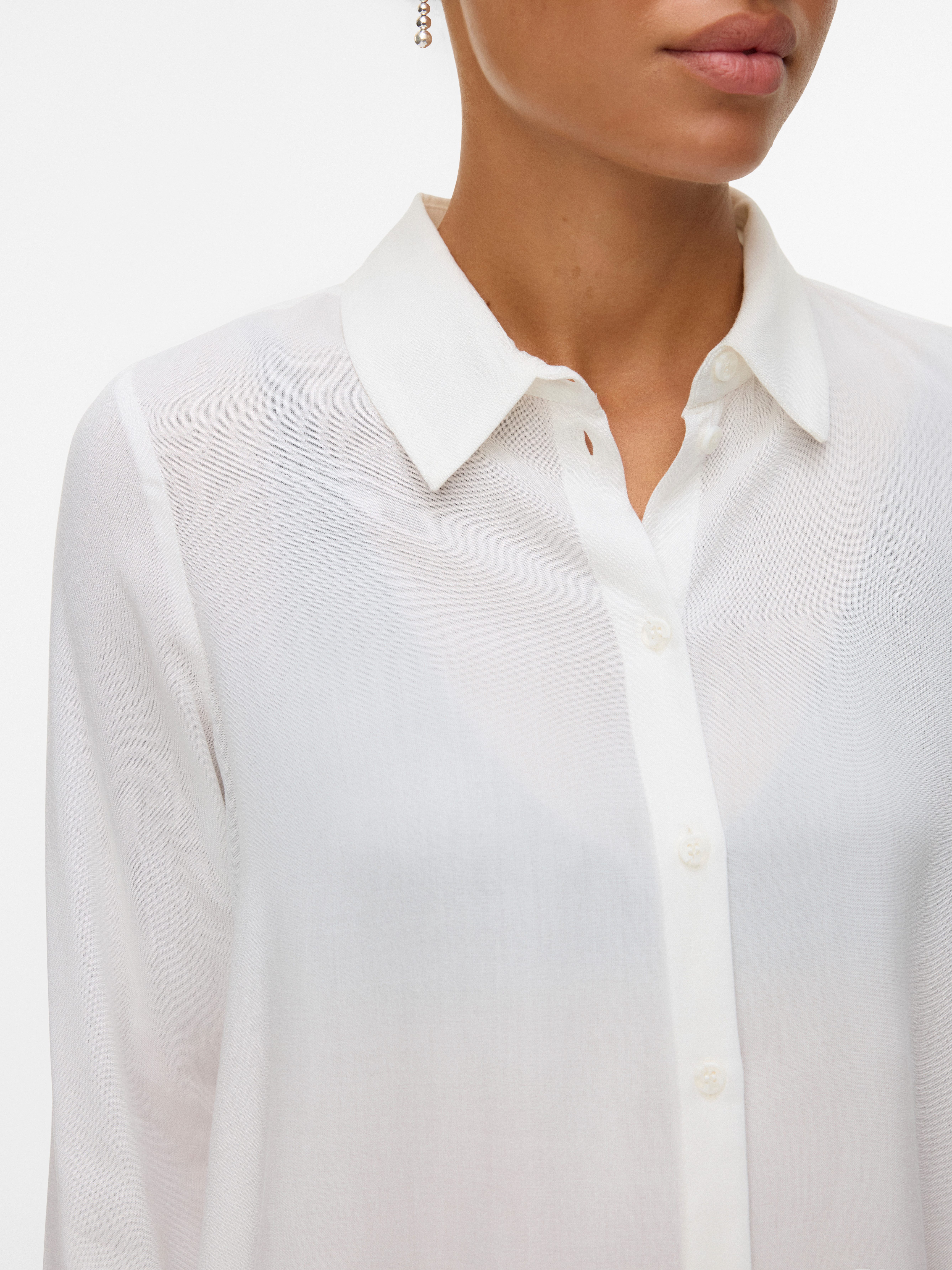 Vero Moda Overhemdblouse VMBUMPY L/S BASIC SHIRT WVN GA NOOS