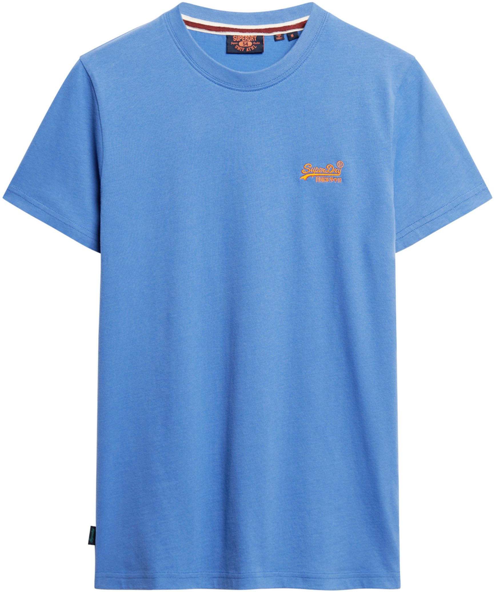 Superdry Shirt met ronde hals ESSENTIAL LOGO EMB TEE