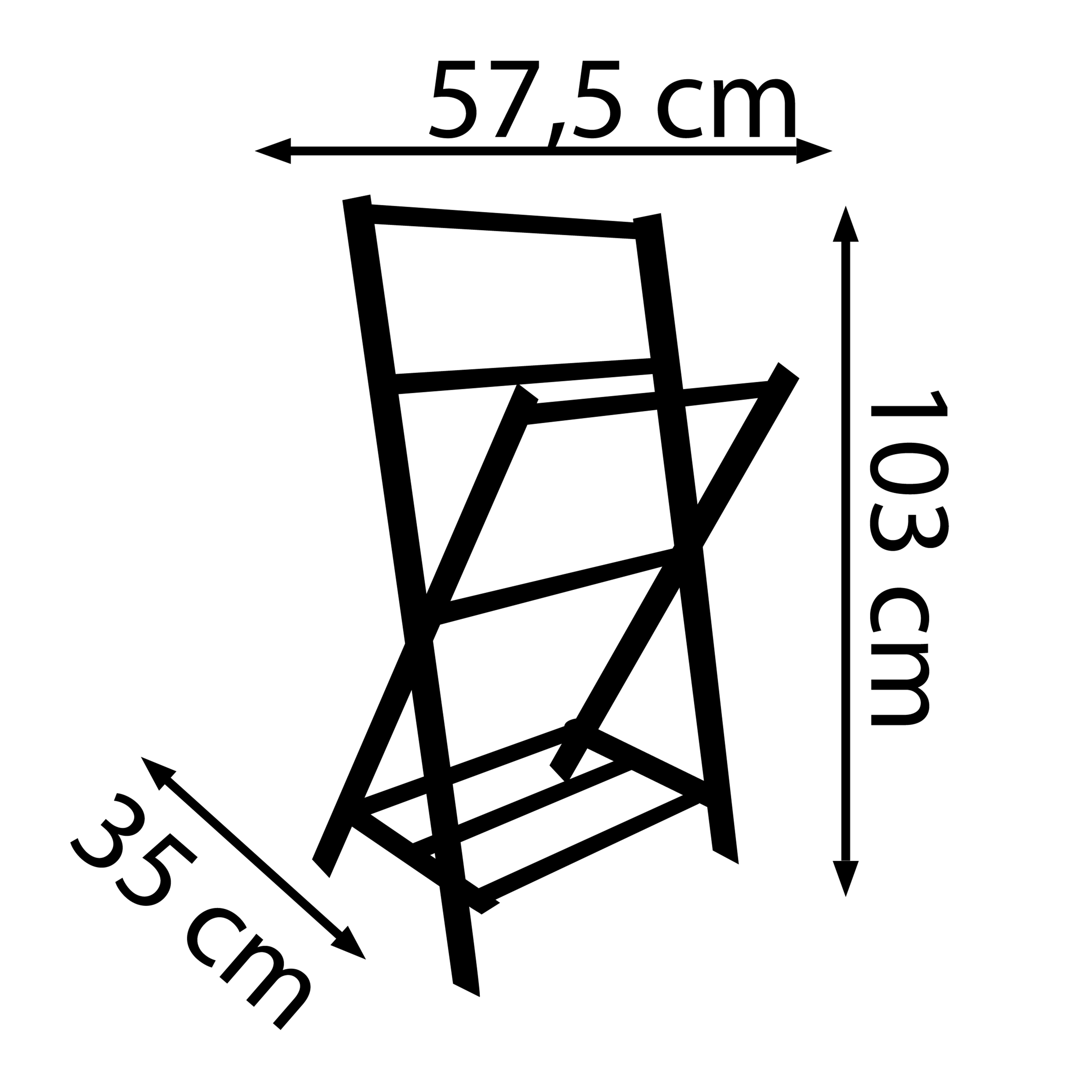 Bischof Wasrek /Handdoekhouder Metaal/essenhout, 5 kg. Belastbaarheid (1-delig)
