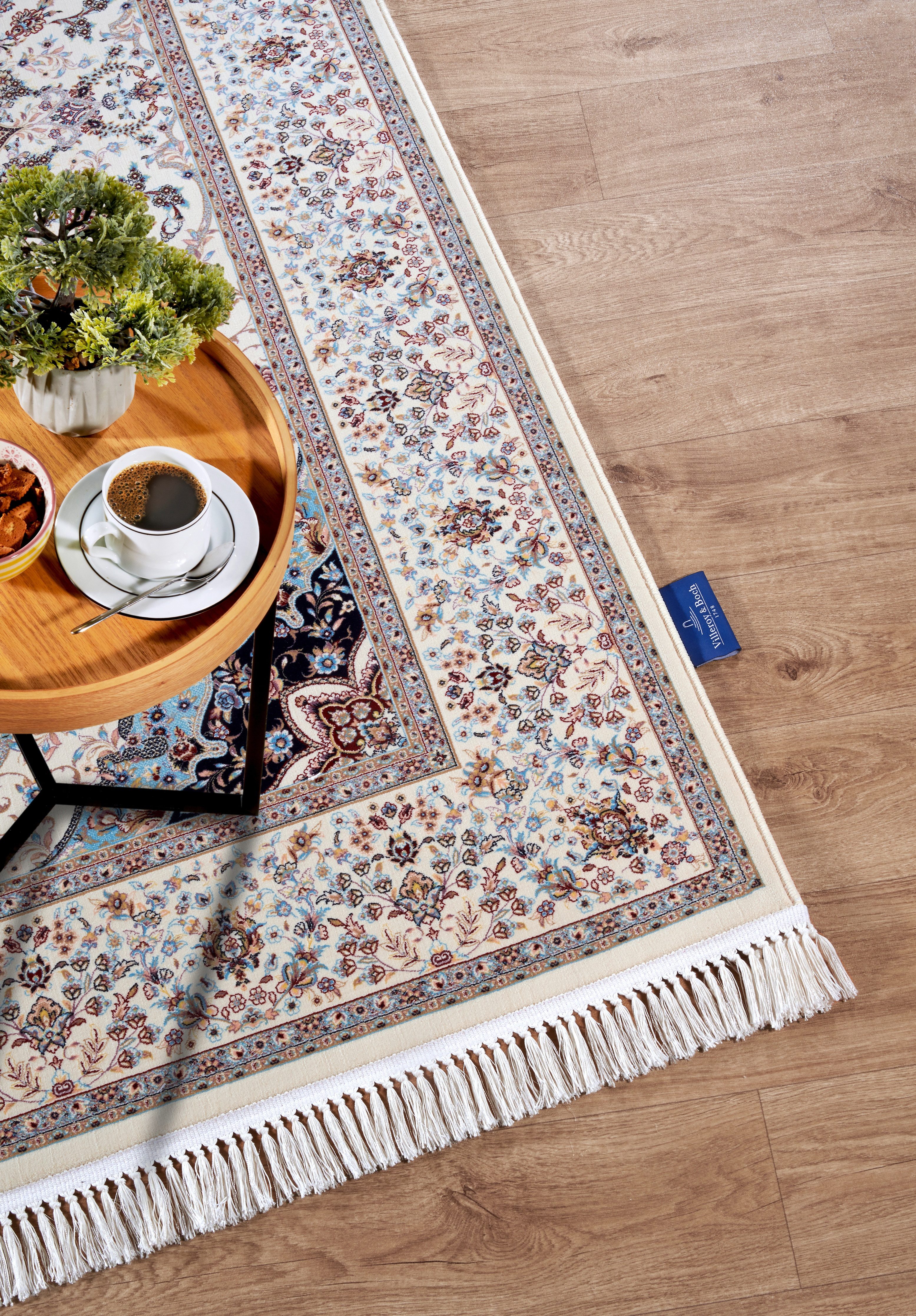 Villeroy & Boch Vloerkleed Etienne Oriëntaals, franjes, woonkamer, slaapkamer, klassiek, kortpolig