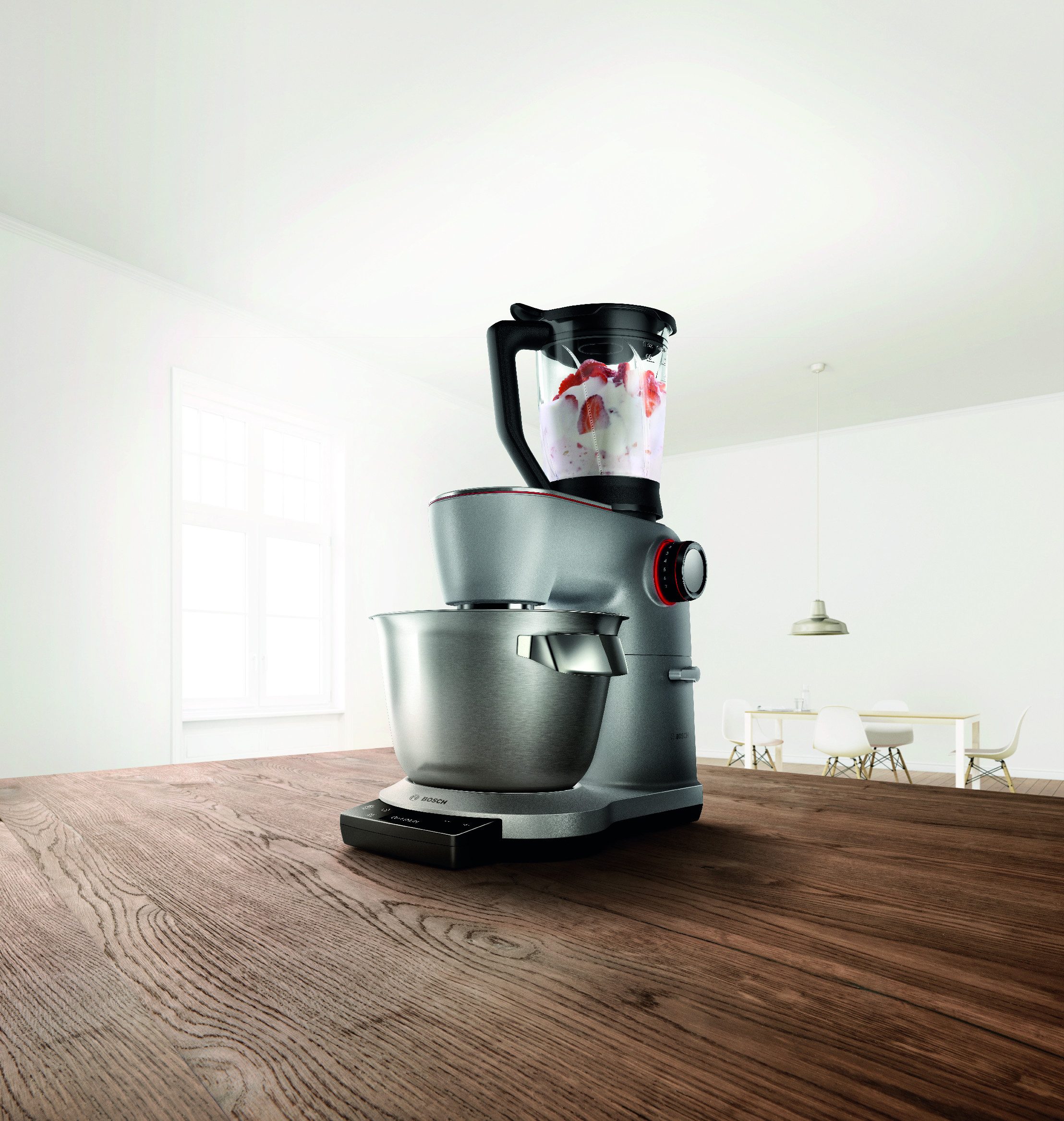 BOSCH Mix-opzet MUZ9MX2 van glas, geschikt voor bosch-keukenmachines mum9….