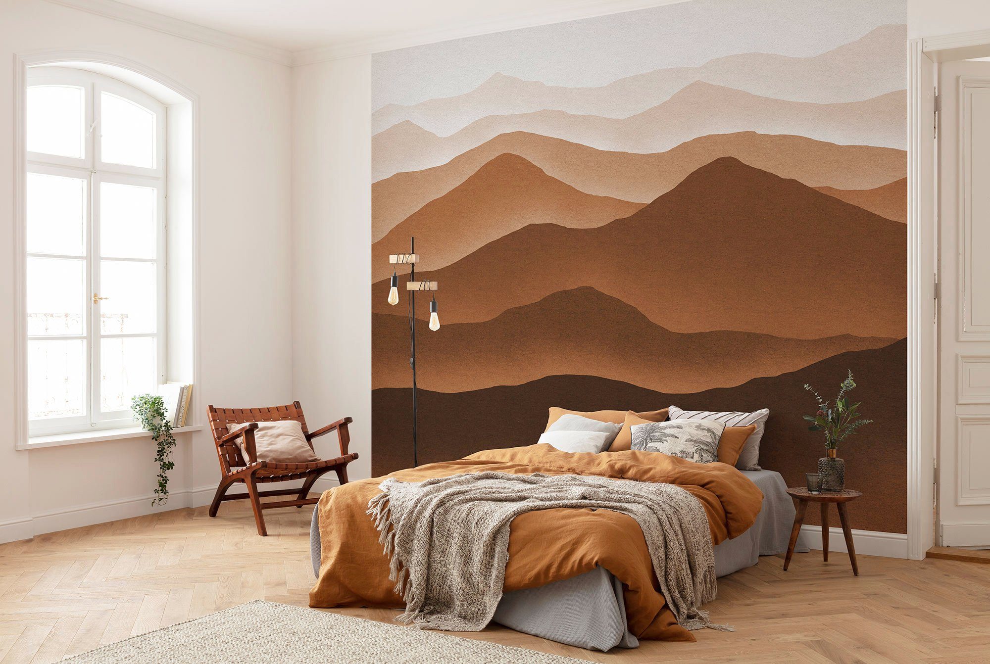 Komar Vliesbehang Digitale print vlies - Macchiato Mountains - Afmeting 300 x 250 cm (1 stuk)