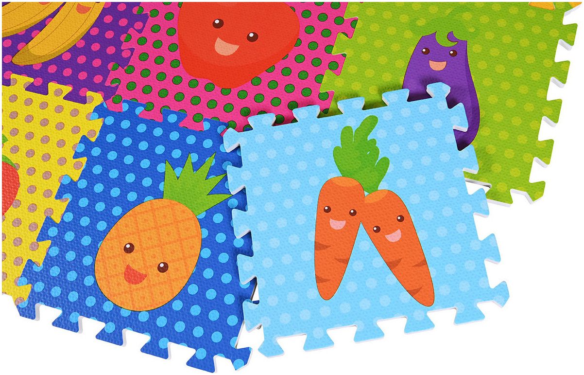 Knorrtoys® Puzzel Fruit Puzzelmat, vloerpuzzel