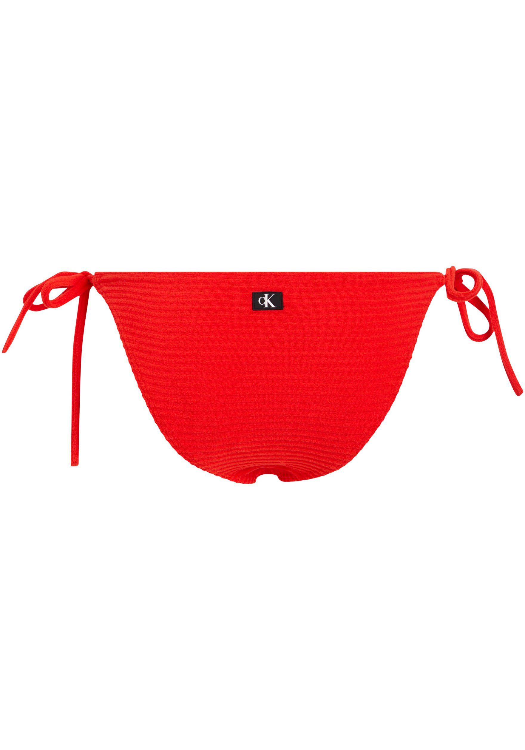 Calvin Klein Swimwear Bikinibroekje STRING SIDE TIE BIKINI