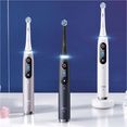 oral b elektrische tandenborstel io series 9n met magneet-technologie, zachte micro-vibraties, 7 poetsprogramma's  kleurendisplay, la-reisetui zwart