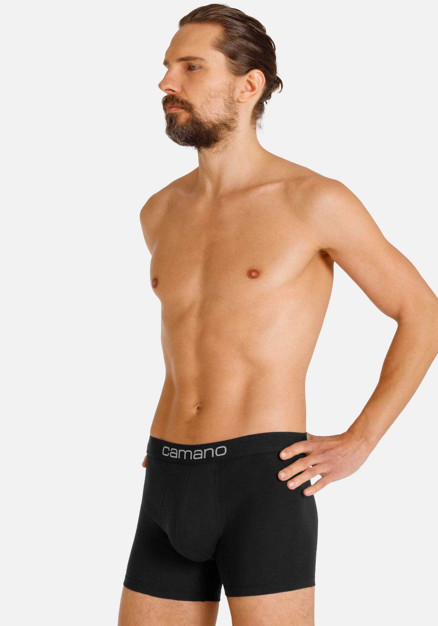 Camano Boxershort Comfort met elastische logoband (Set van 2)