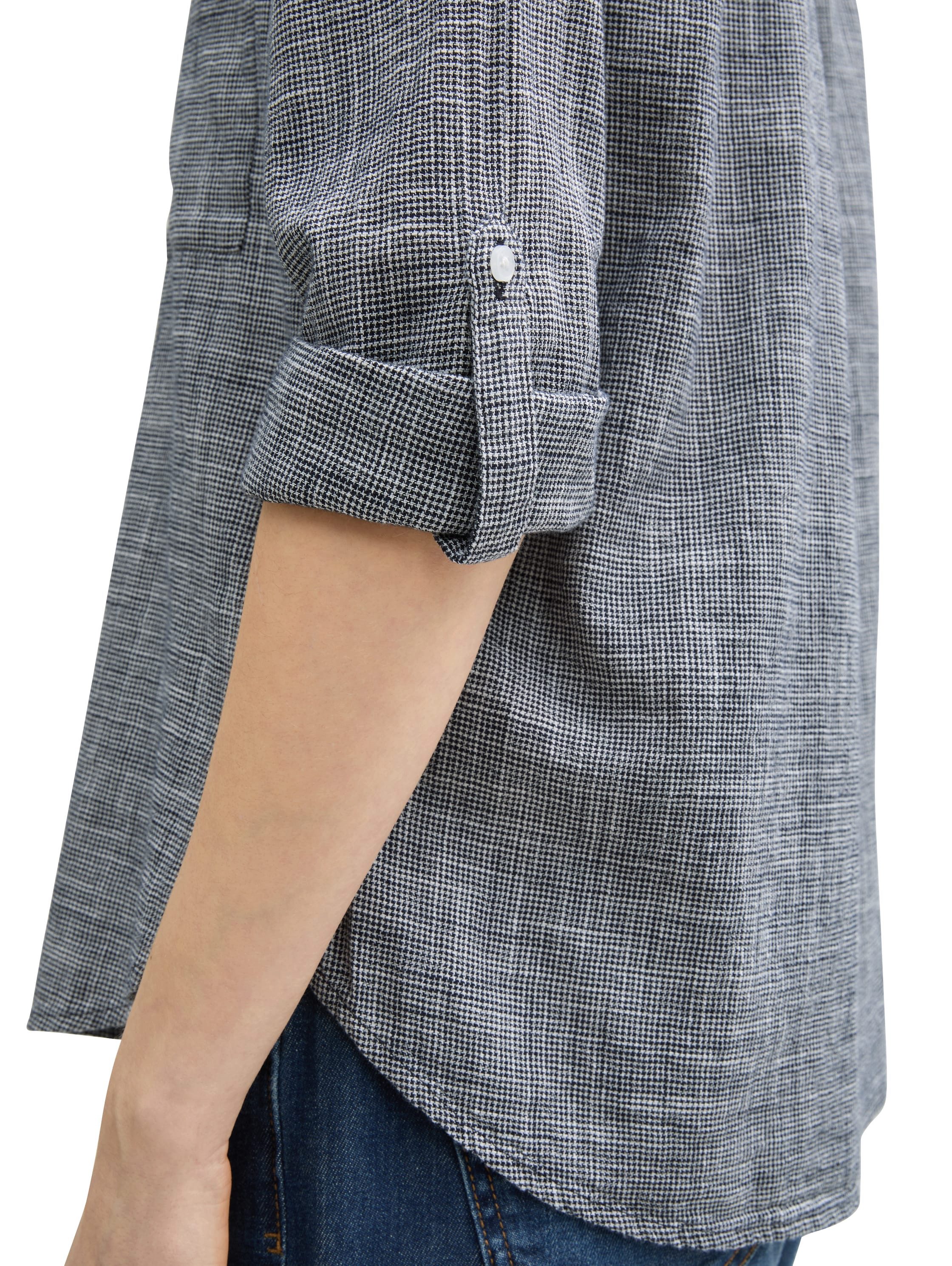 Tom Tailor Blouse met lange mouwen met borstzakken