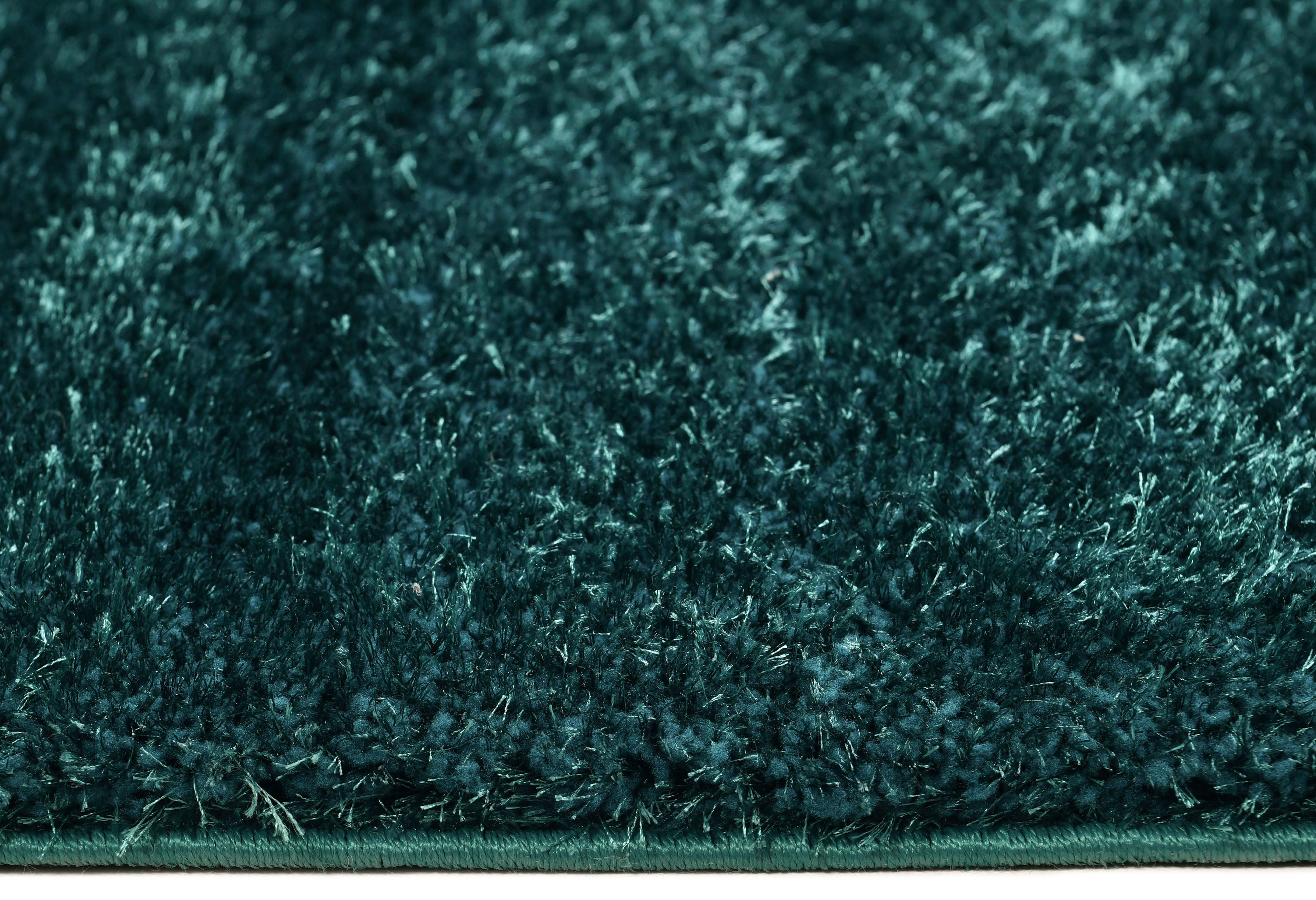 my home Hoogpolig vloerkleed Malin Shaggy in unikleuren, uni, licht glanzend, bijzonder zacht