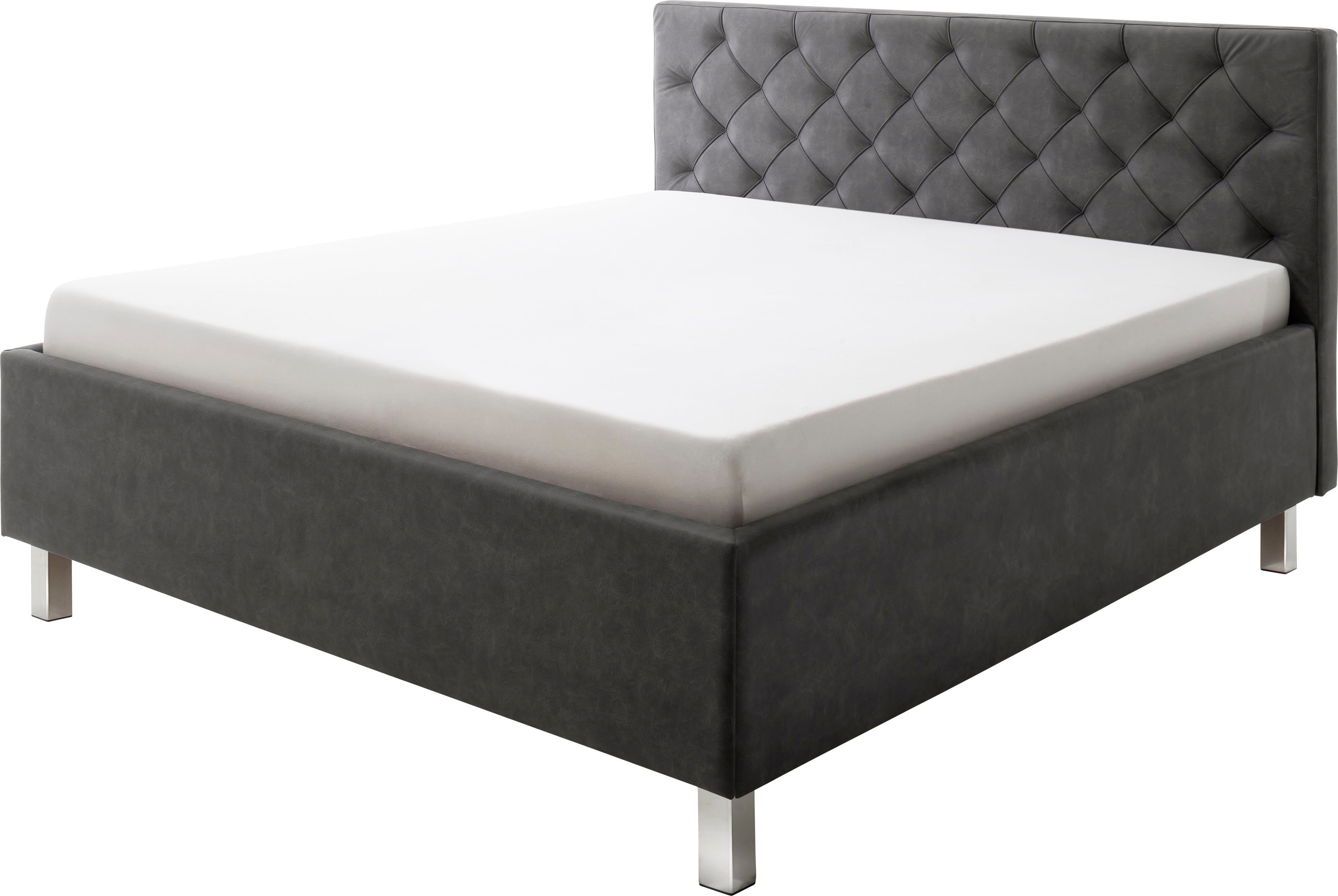 meise.möbel Gestoffeerd bed Sanremo met bedkist