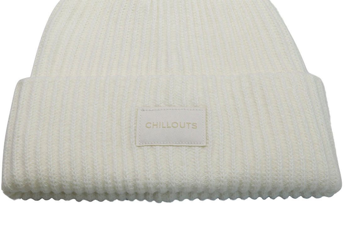 chillouts Gebreide muts Kara Hat Klassieke ribbrei