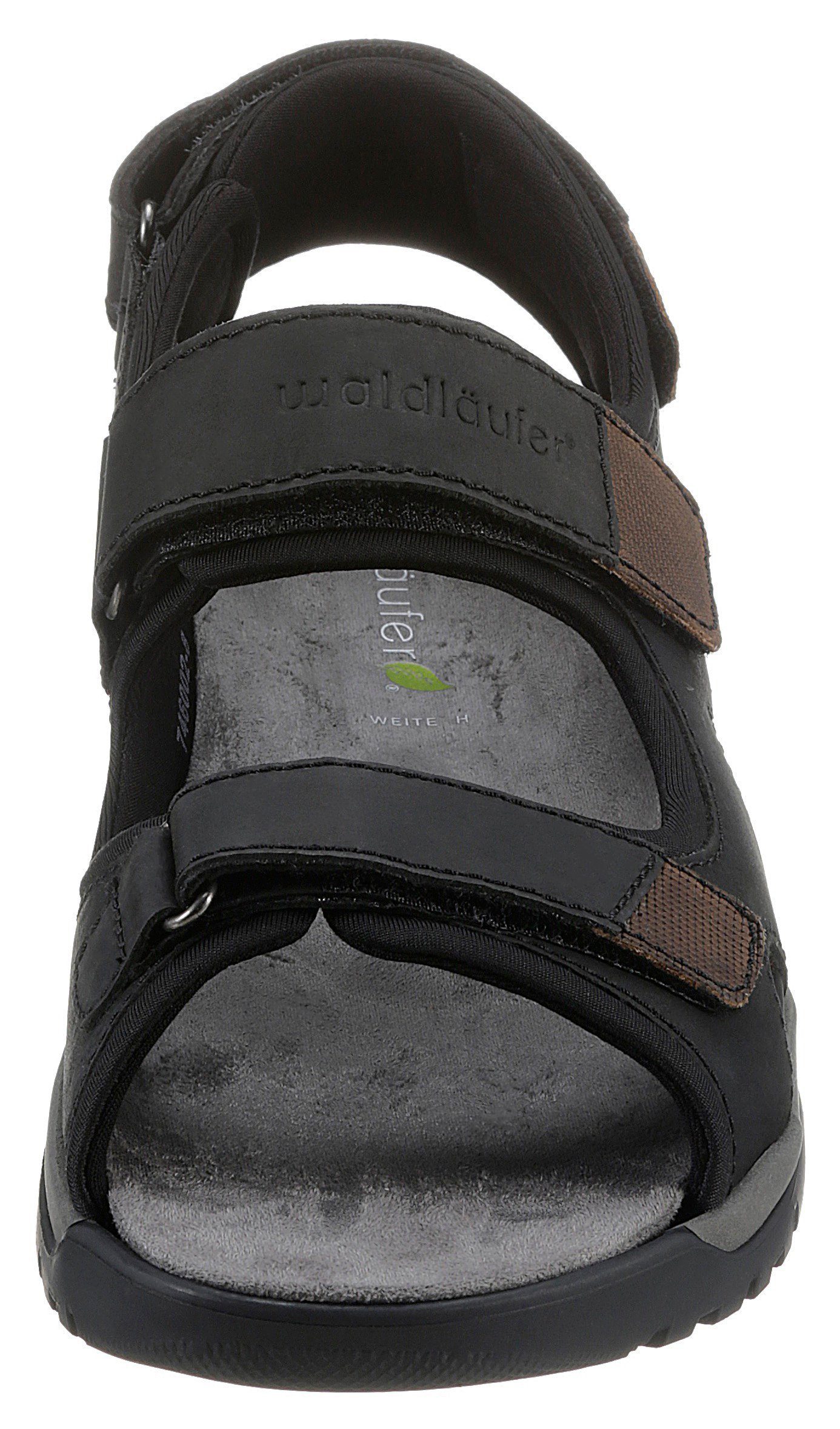 Waldläufer Sandalen H-Taro , zomerschoen, klittenbandschoen, vrijetijdssandaal, met profielzool, h-breedte