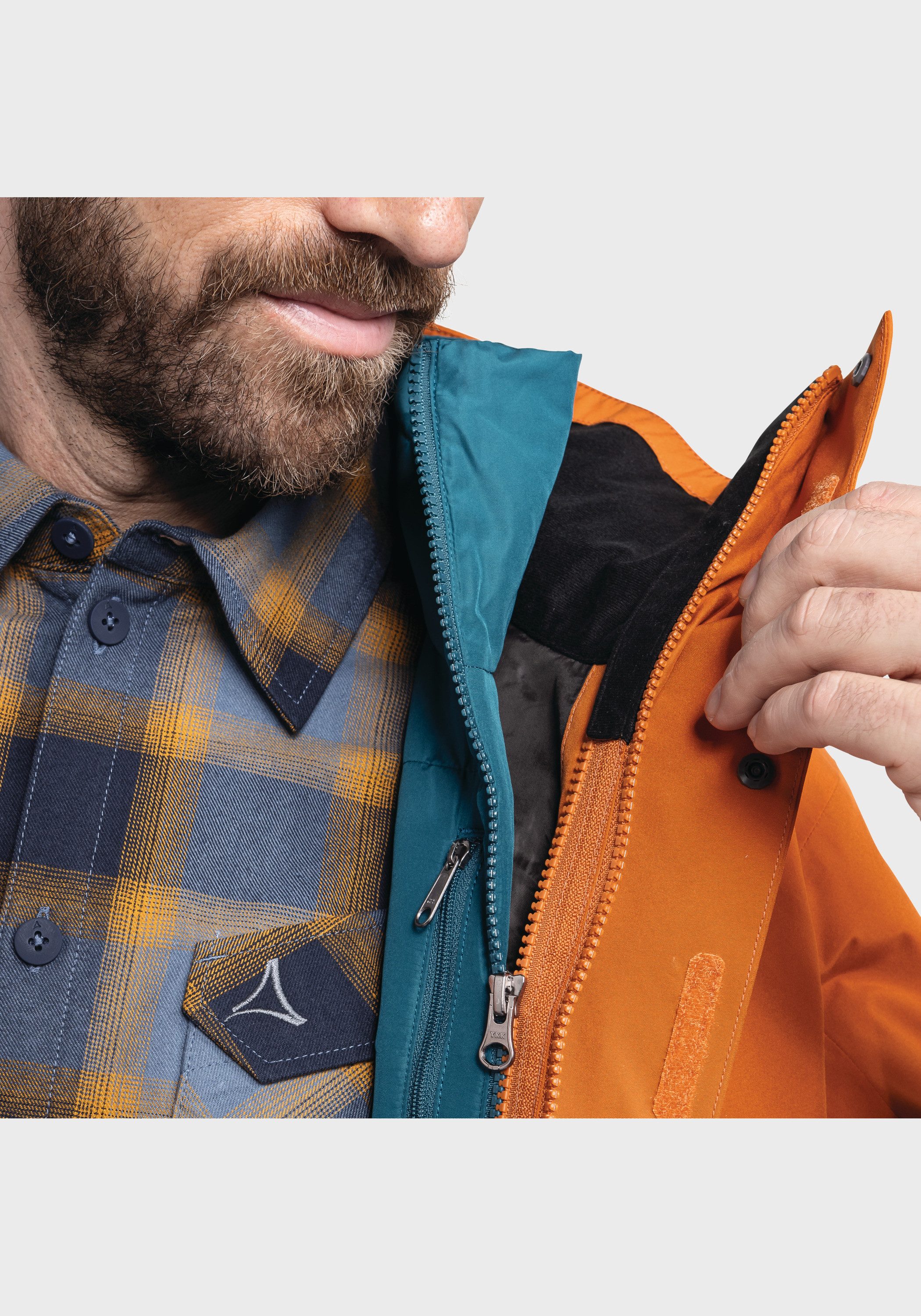 Schöffel 2-in-1-jack Hiking 3in1 Jacket Style Tamina MNS