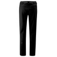 maier sports functionele broek perlit w warme, robuuste softshell-broek, elastisch zwart