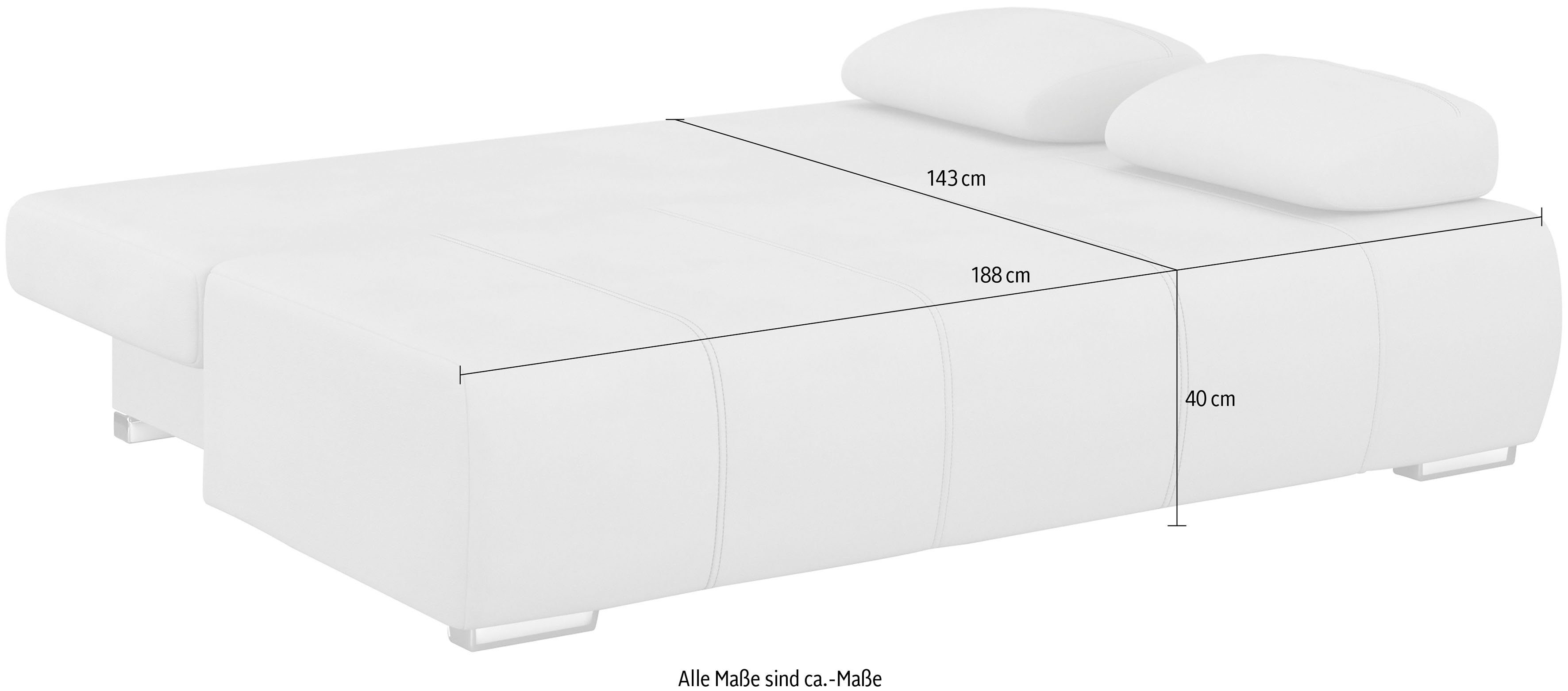 COLLECTION AB Bank Torsten met slaapfunctie en bedkist