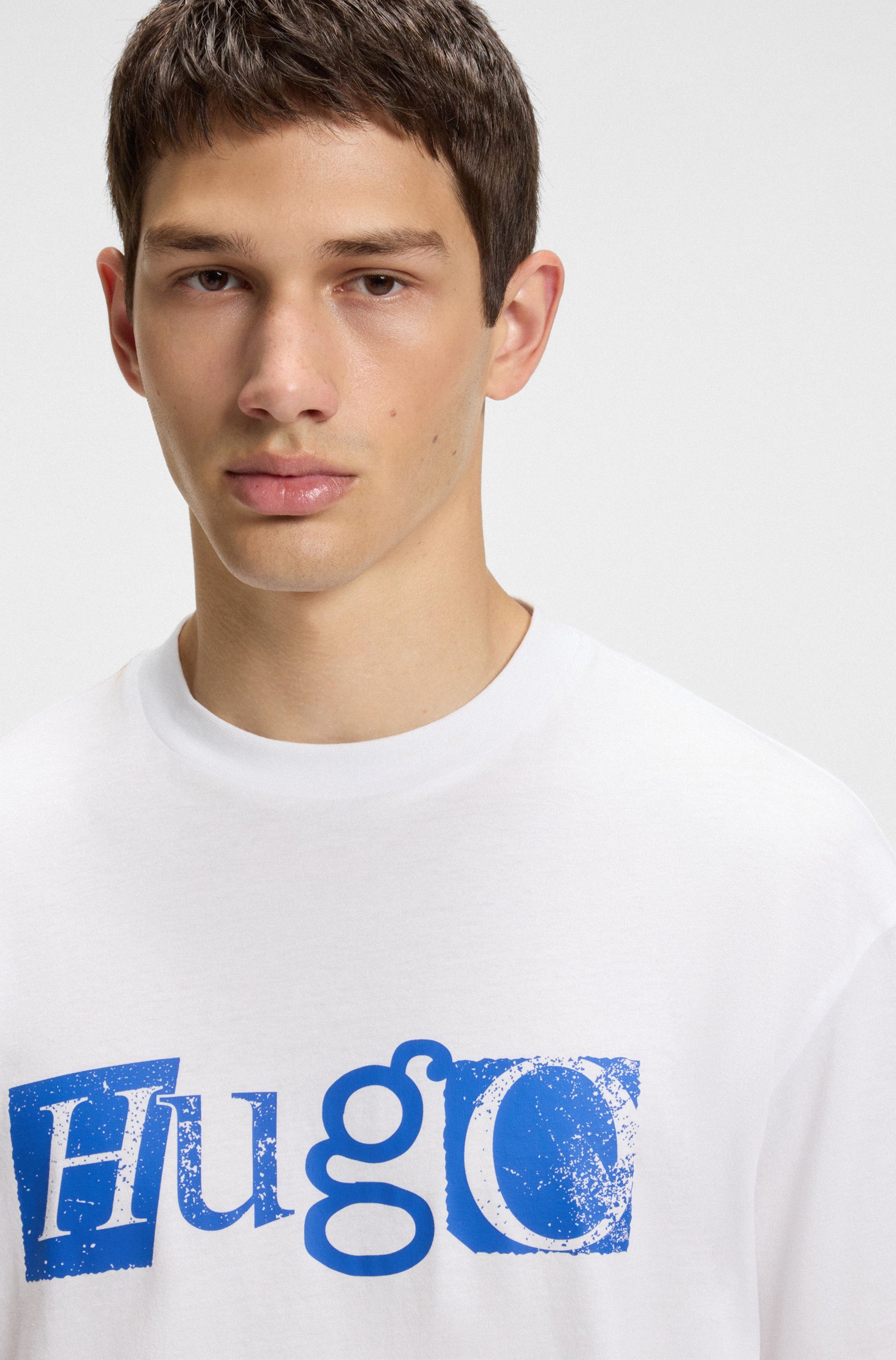 HUGO Blue T-shirt Nugix