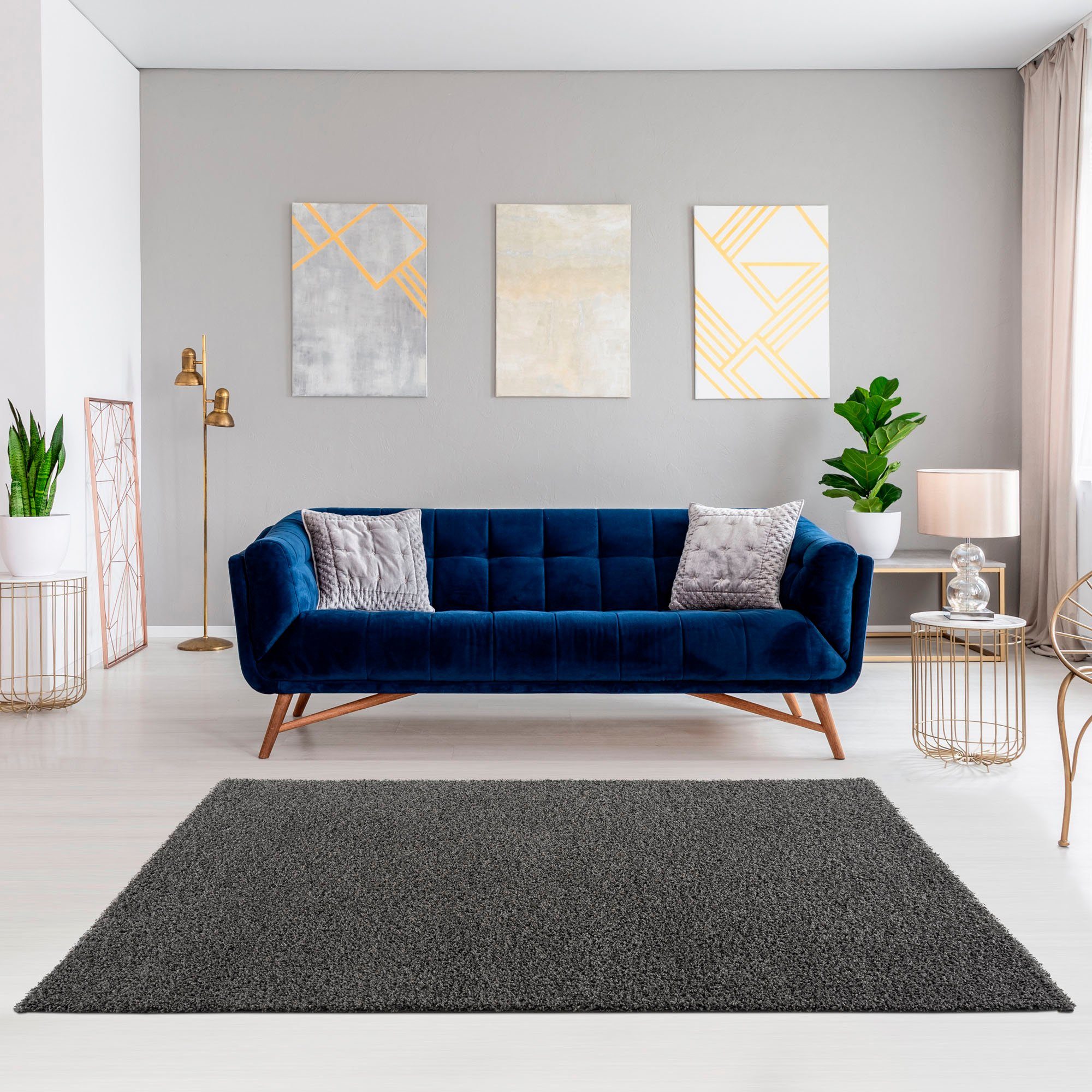 SANAT HALI Hoogpolig vloerkleed LOCA Woonkamer, lange pool, shaggy, slaapkamer