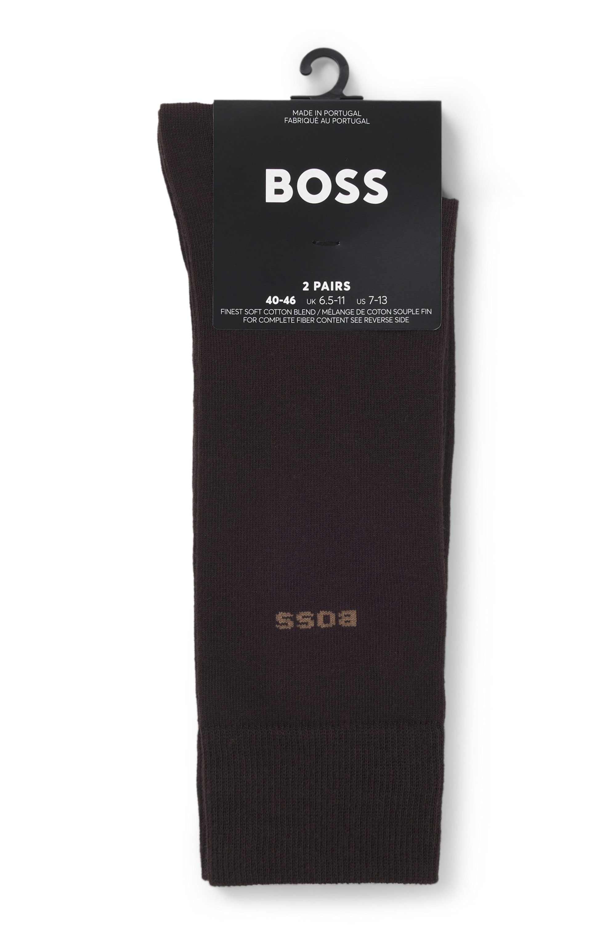 BOSS Business-sokken 2P RS Uni CC (set, 2 paar, 2 stuks)