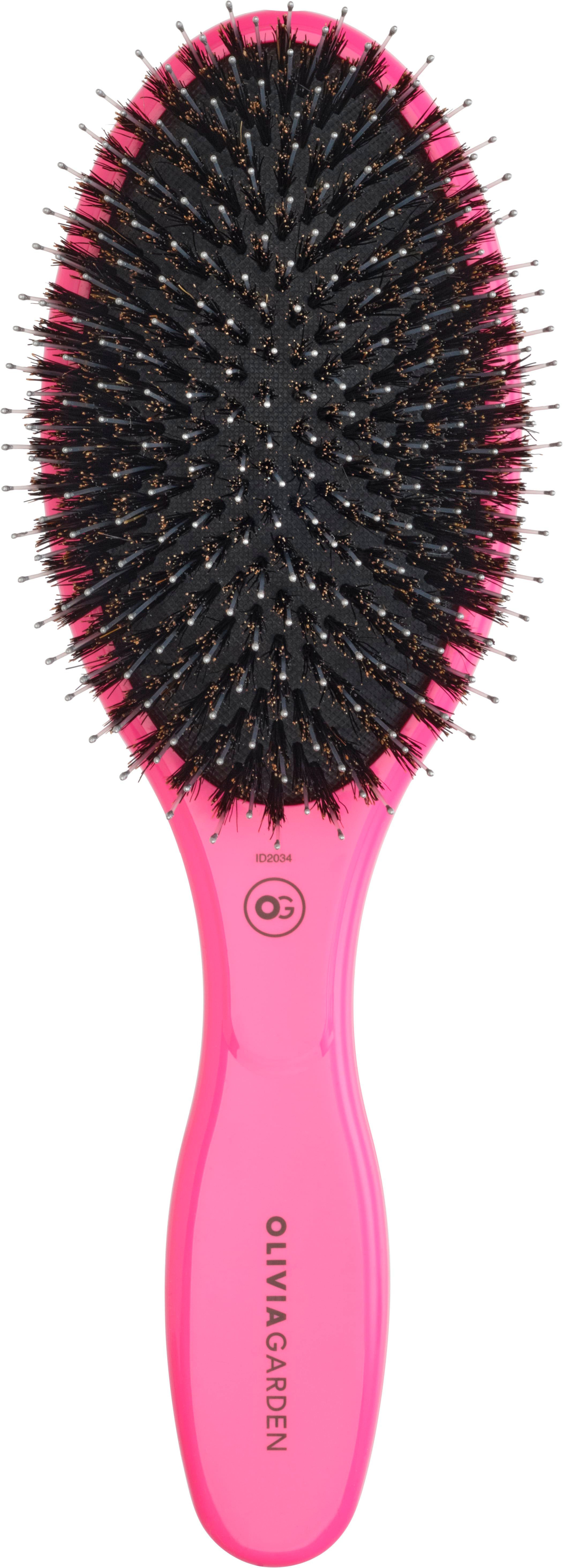 OLIVIA GARDEN Haarborstel EXPERT CARE OVAL Boar&Nylon Bristles