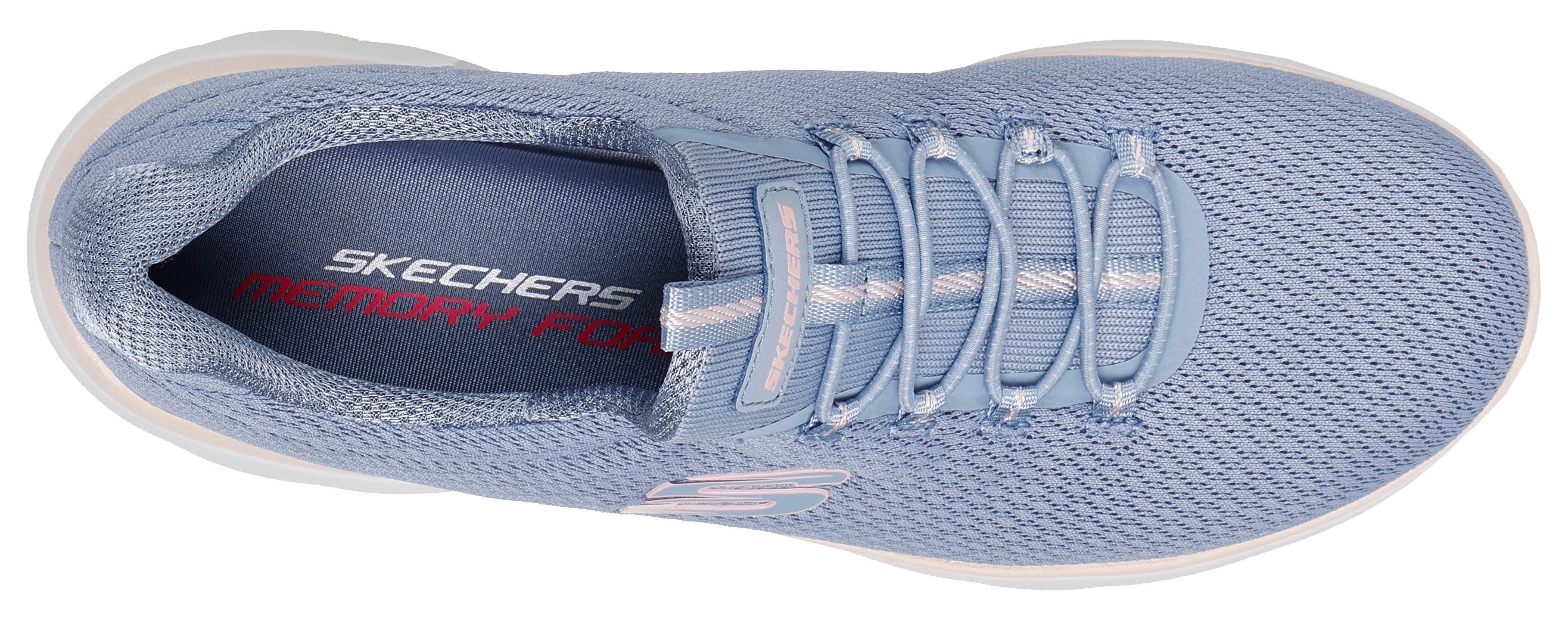 Skechers Slip-on sneakers SUMMITS-SUMMER BLUSH , veterschoen, slipper, sneaker met memory foam