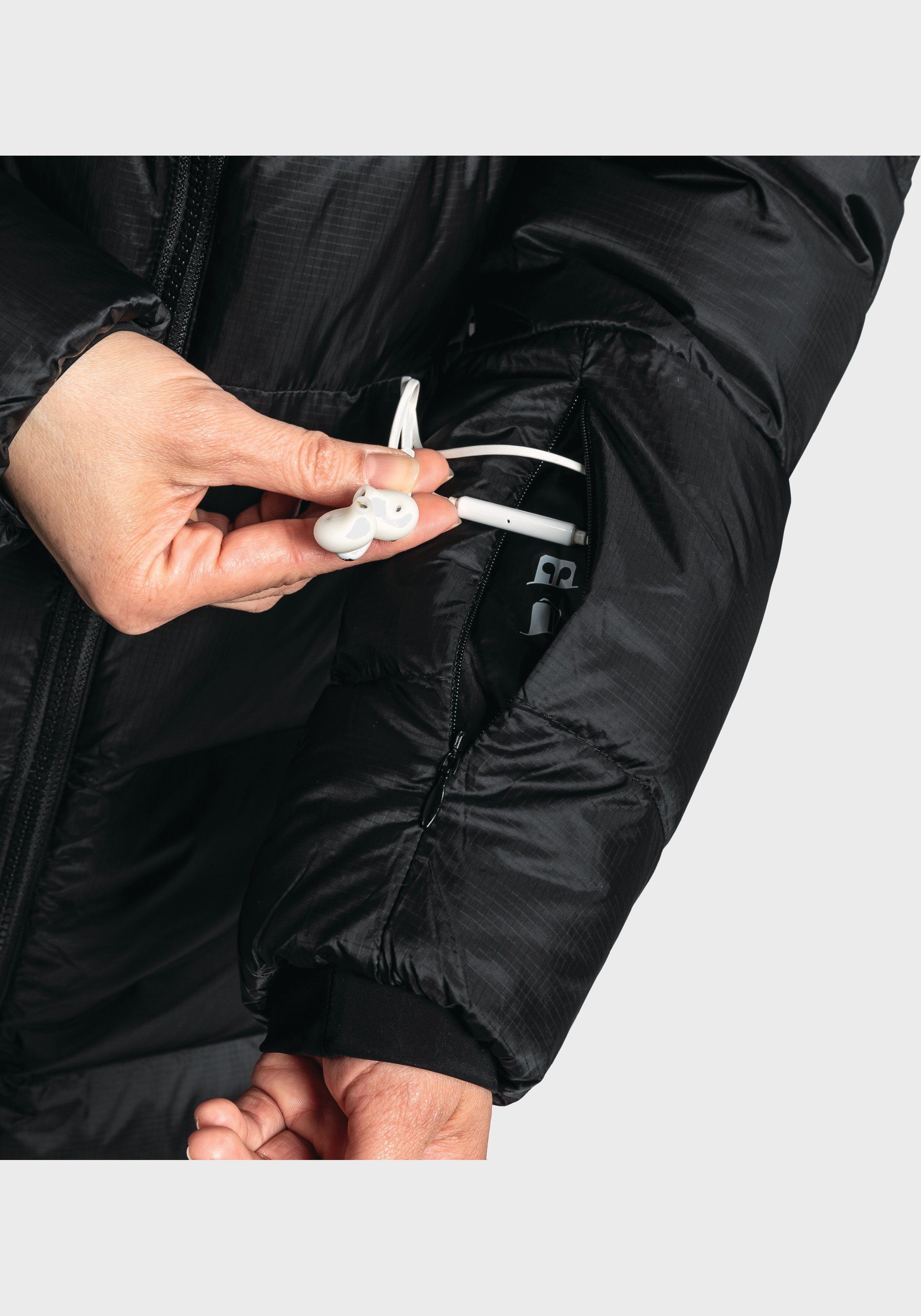Schöffel Parka Down Coat Kenosha L
