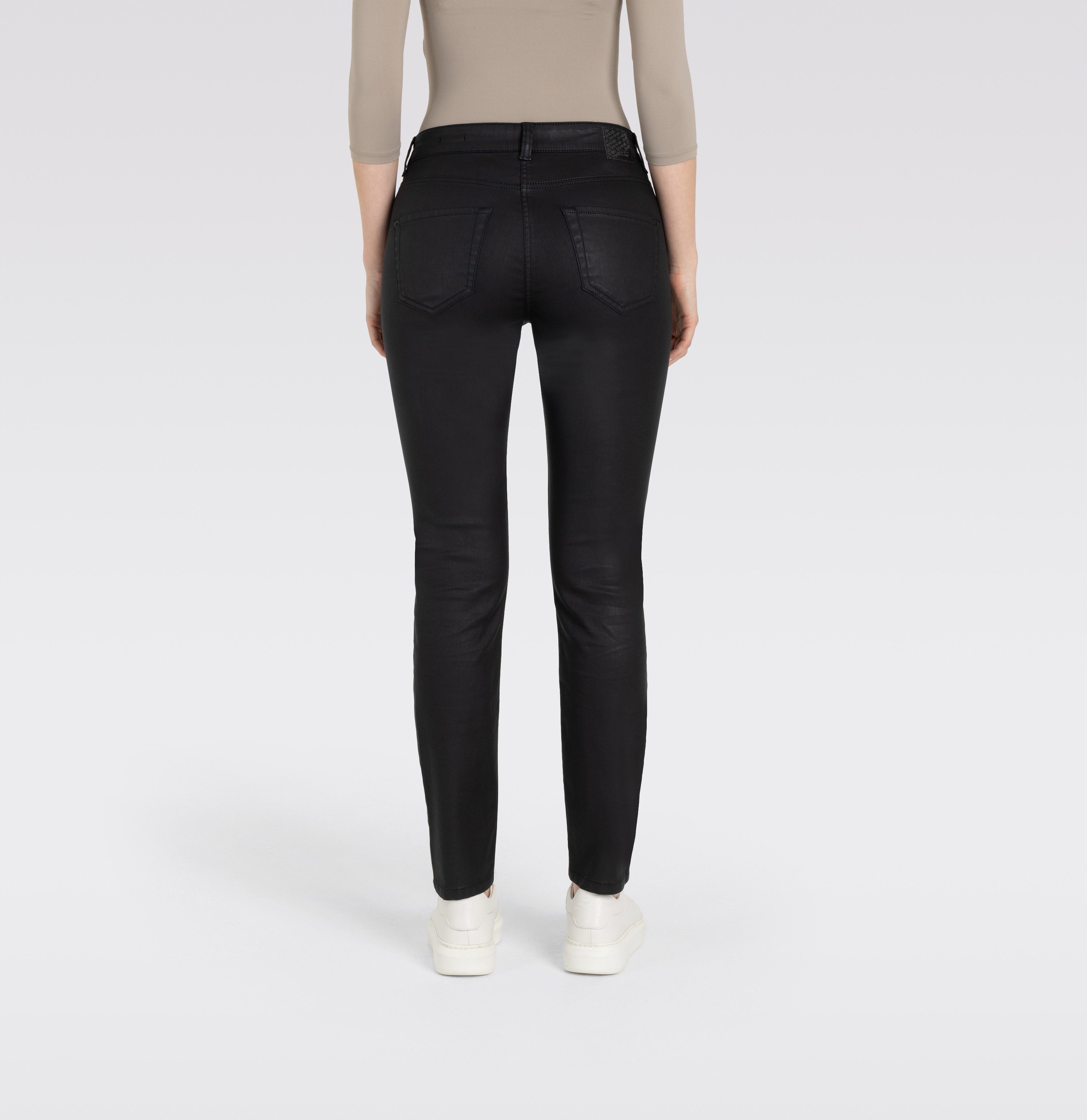 MAC Five-pocketsbroek met een ritsdetail