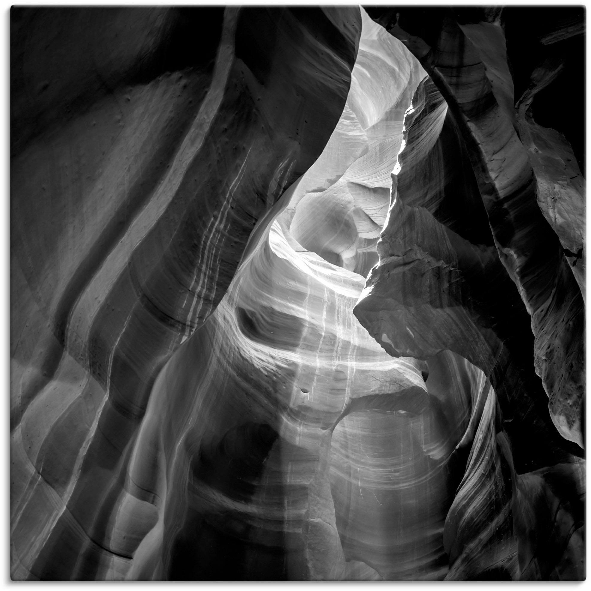 Artland Artprint Antelope Canyon IV in vele afmetingen & productsoorten - artprint van aluminium / artprint voor buiten, artprint op linnen, poster, muursticker / wandfolie ook ges