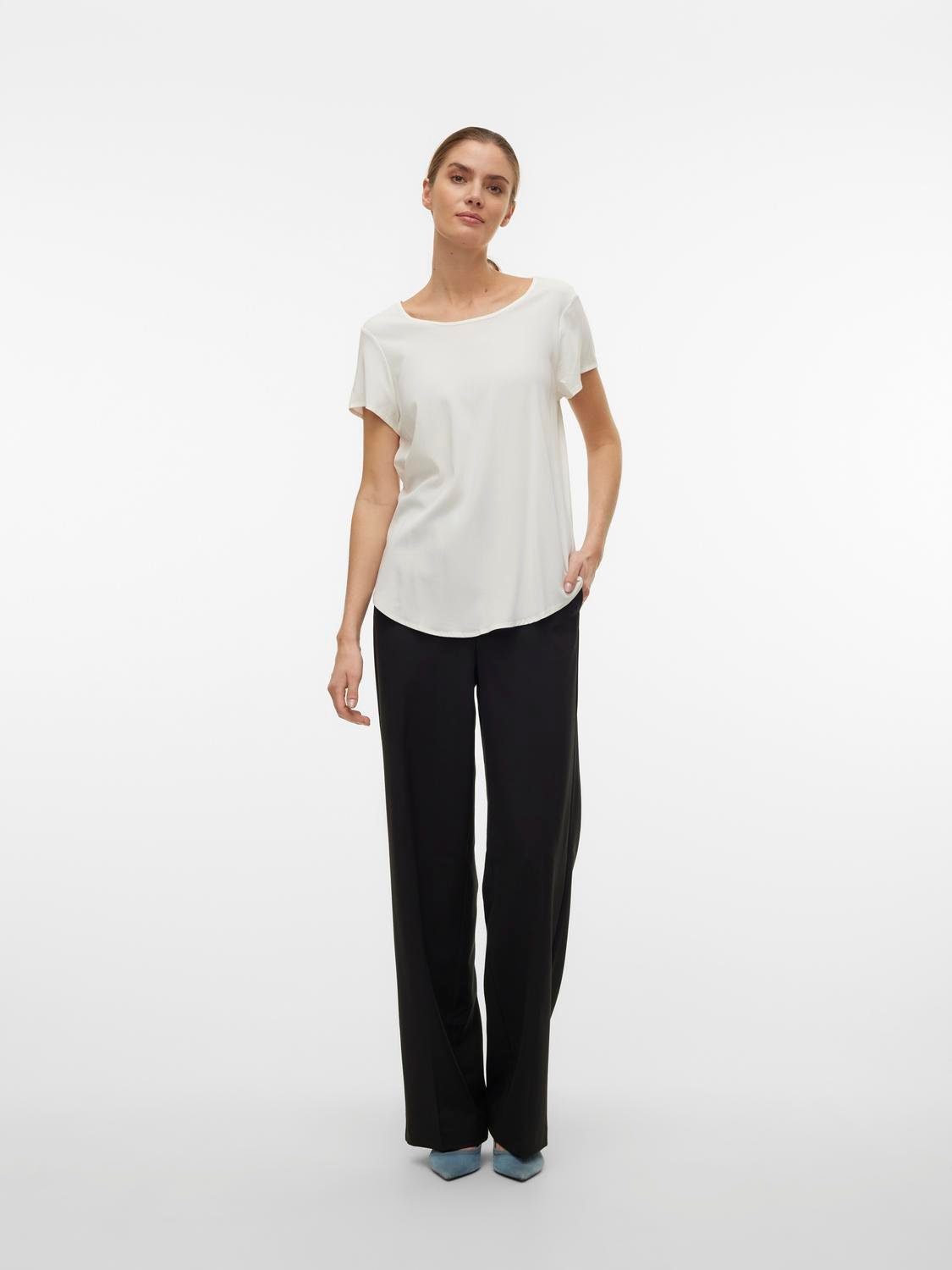 Vero Moda Shirt VMBELLA SS TOP WVN GA NOOS