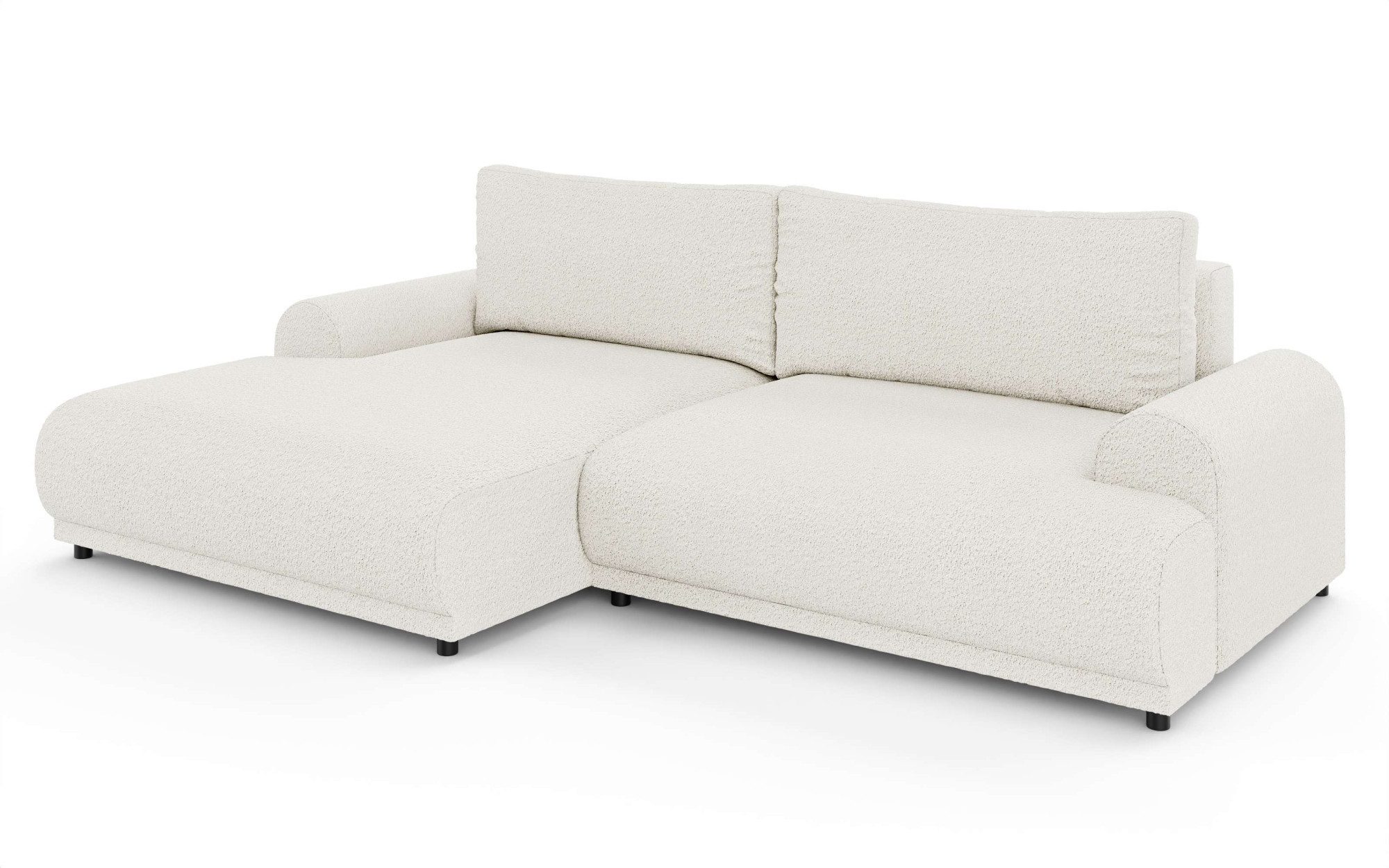 INOSIGN Hoekbank Marsby, met bedfunctie en bedlade, afmetingen: B/H/D 242/65/145 cm
