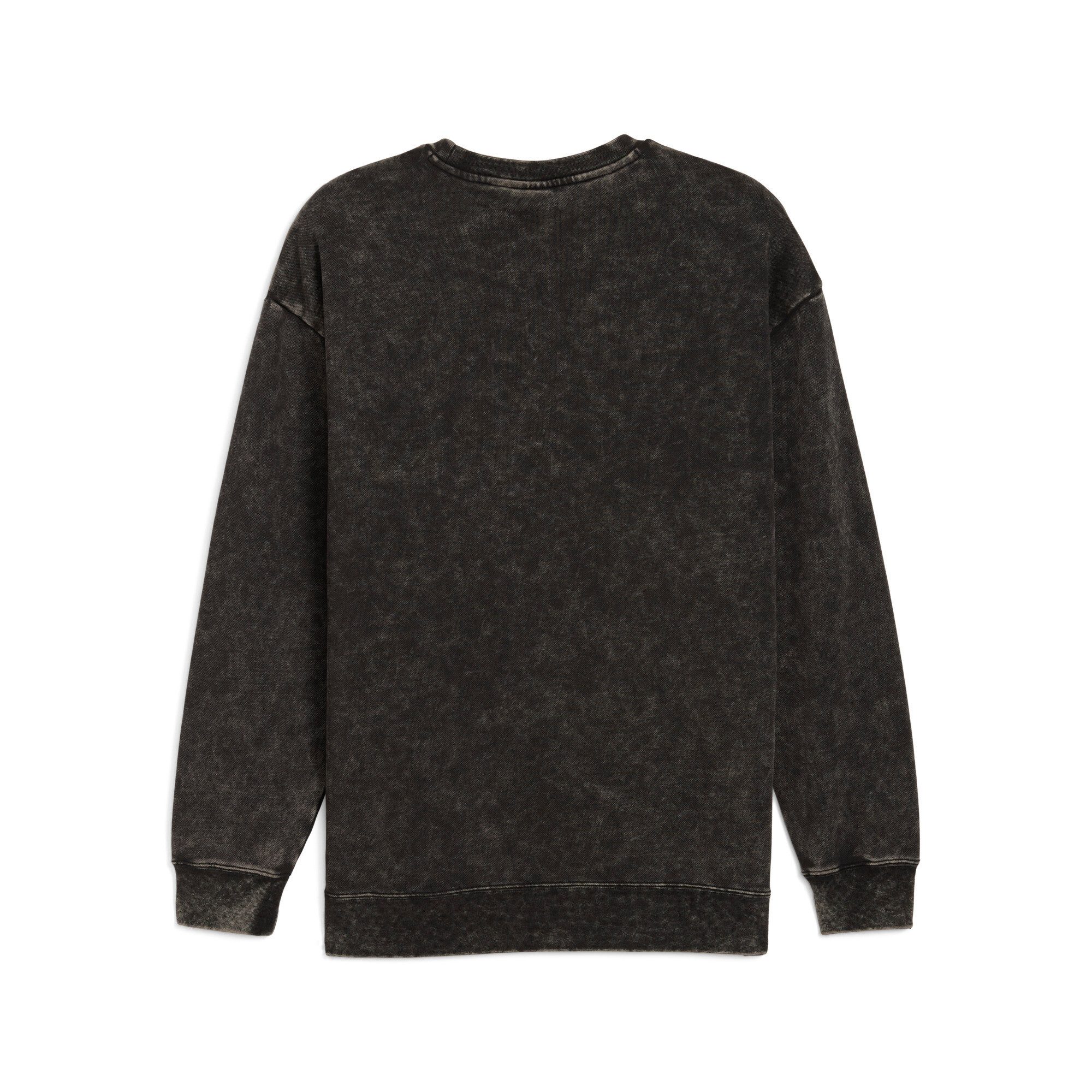 PUMA Shirt met lange mouwen ESS ELEVATED RELAXED WASH CREW FL