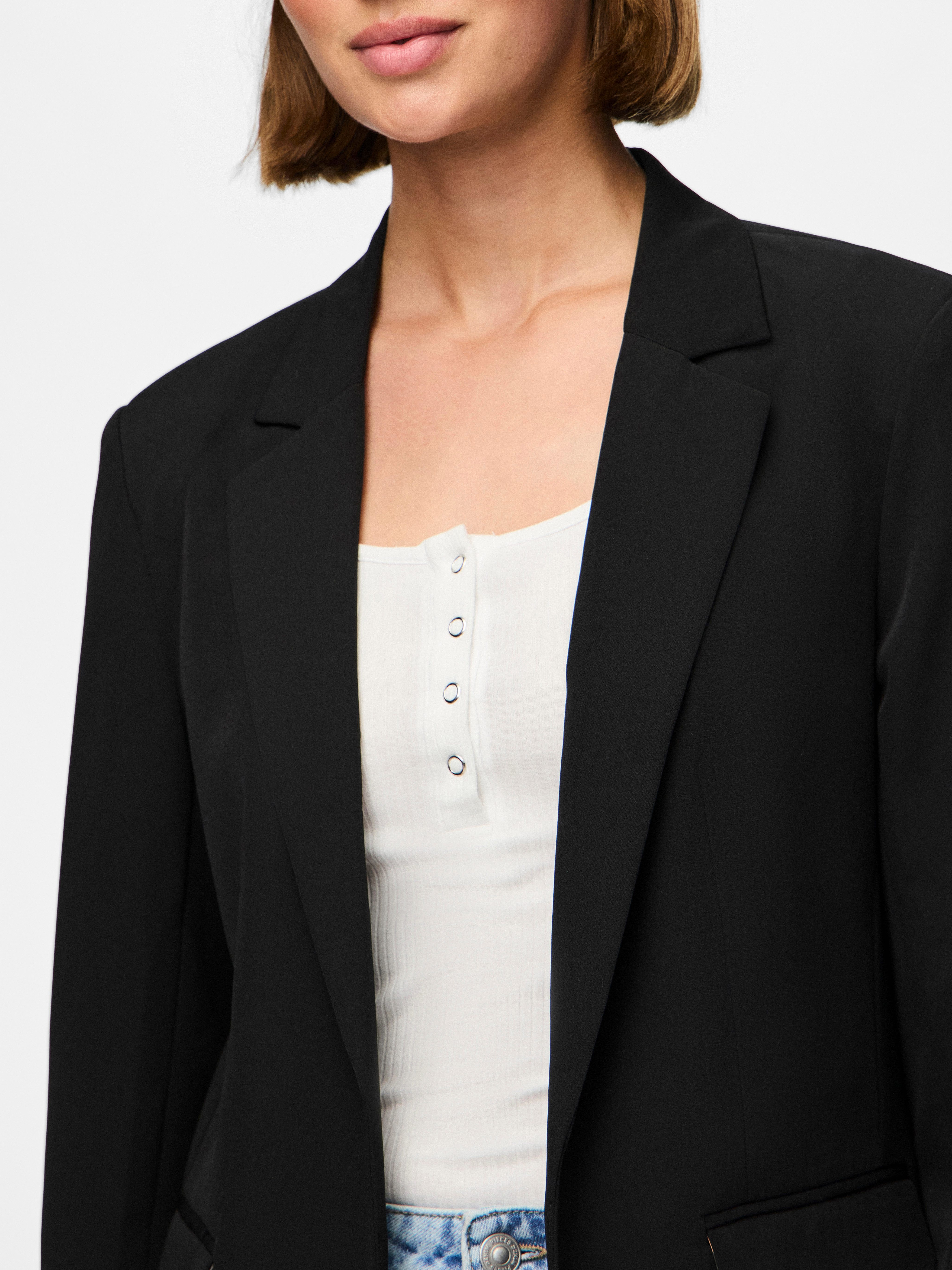 pieces Lange blazer PCBOZZY LS DETAIL BLAZER NOOS BC