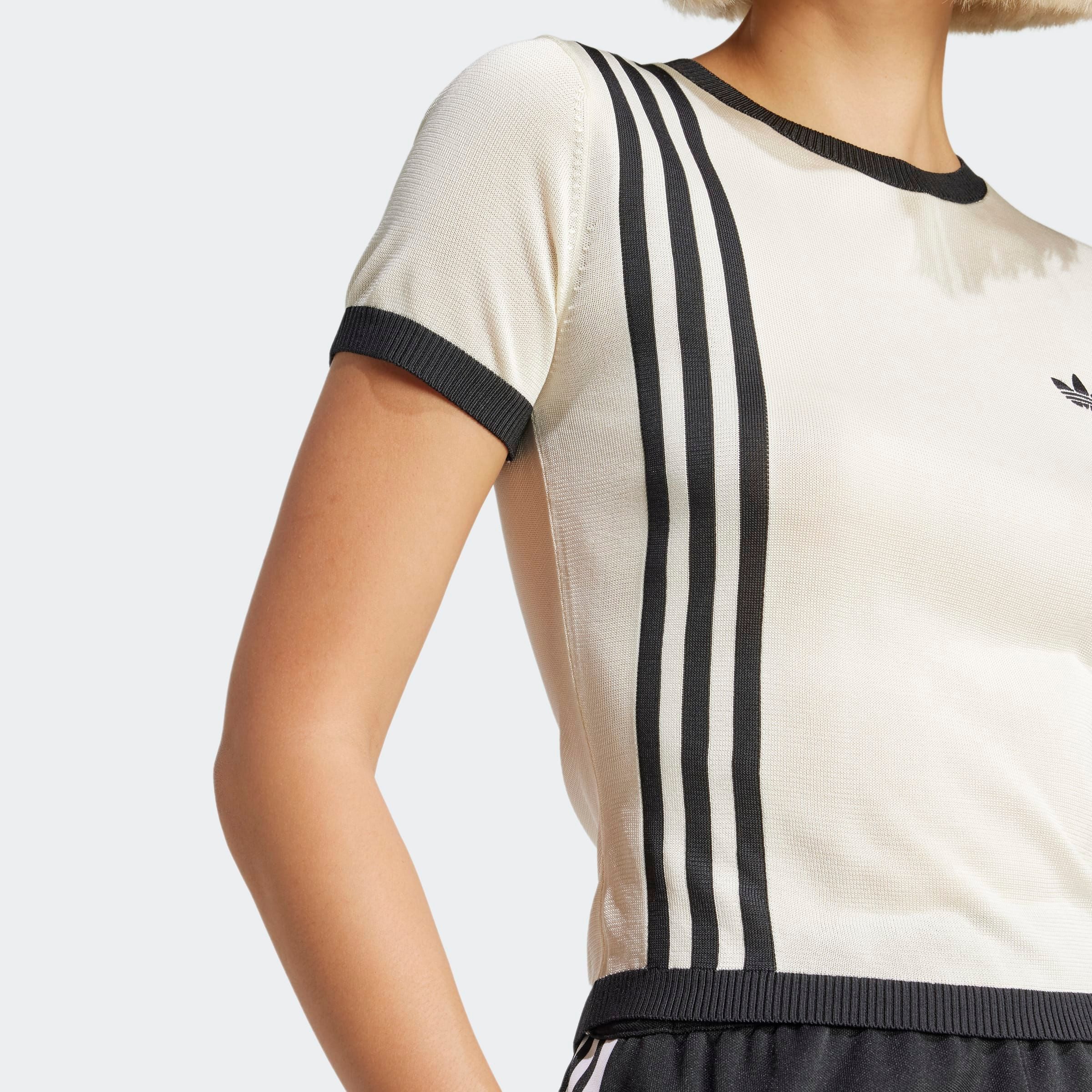 adidas Originals T-shirt KNITTED 3S TEE