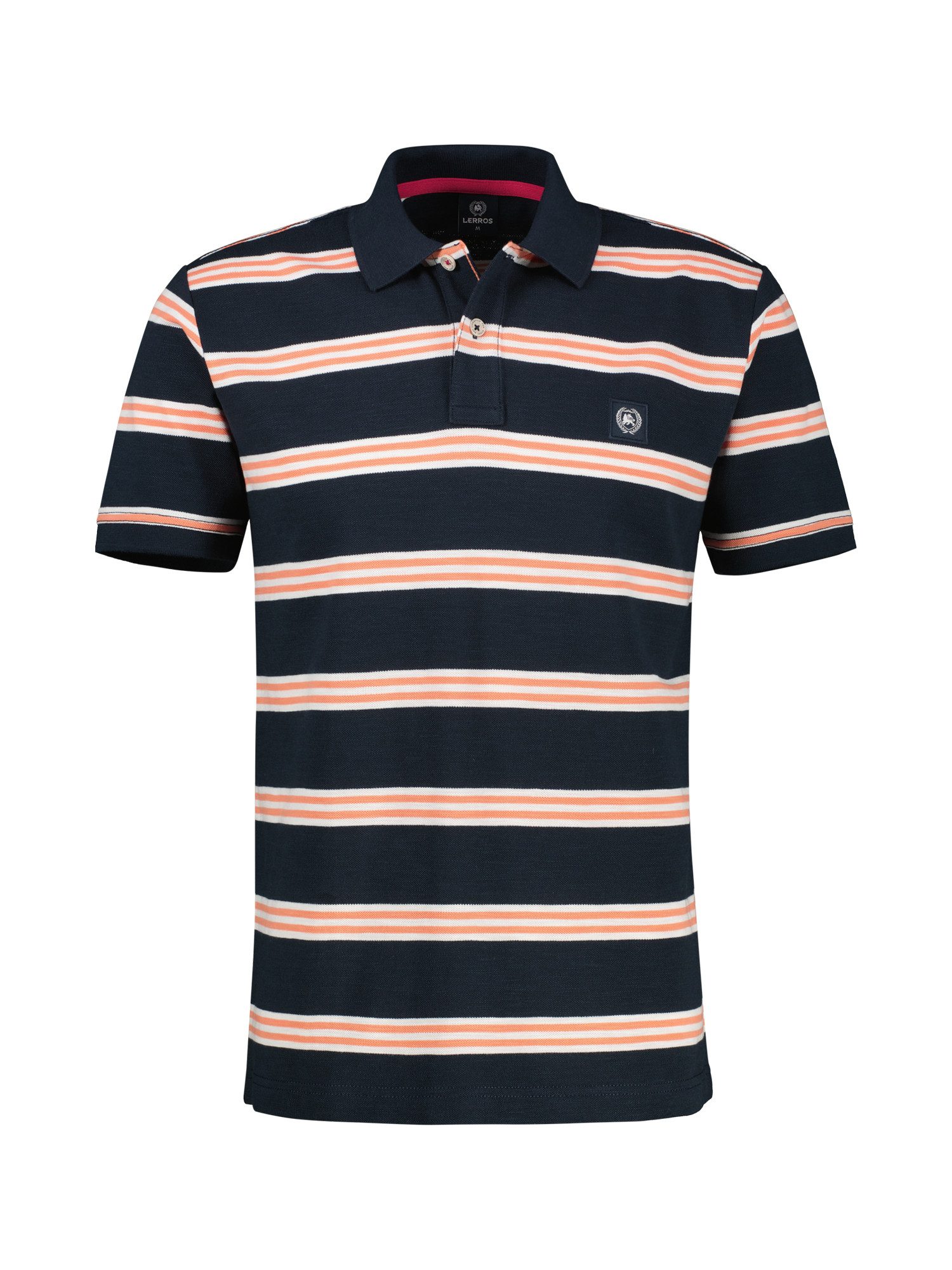 Lerros Poloshirt LERROS heren poloshirt in rugby-look