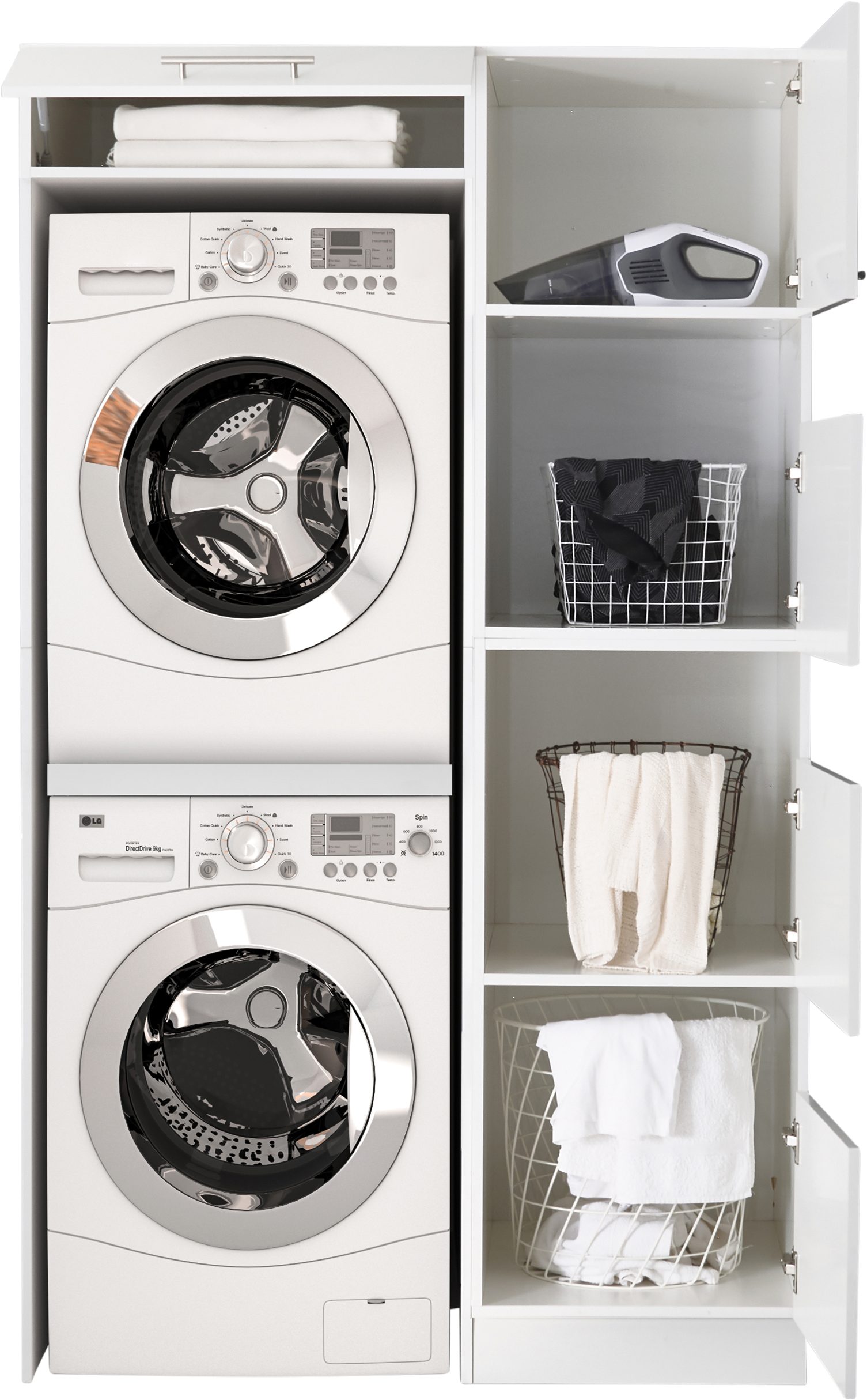 RESPEKTA Multifunctionele kastenset Clara-Set 5 (h x b x d) 200 x 117,4 x 67,6 cm (set, 2 stuks)