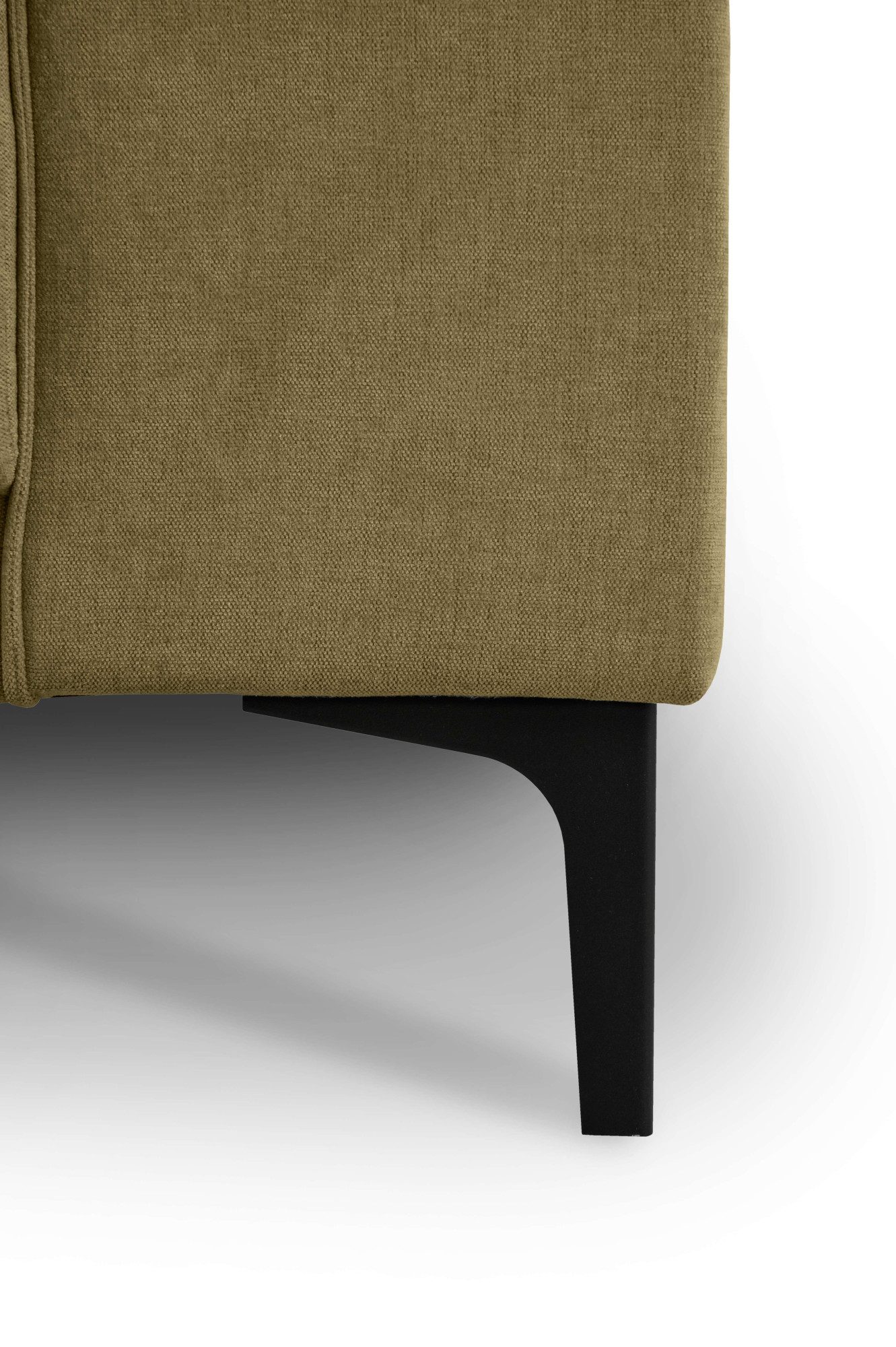 Places of Style Hoekbank Oland, structuur, platweefsel, luxe microvezel, bouclé