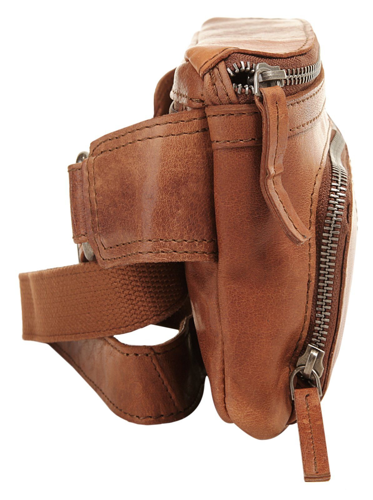 Spikes & Sparrow Heuptasje echt leder