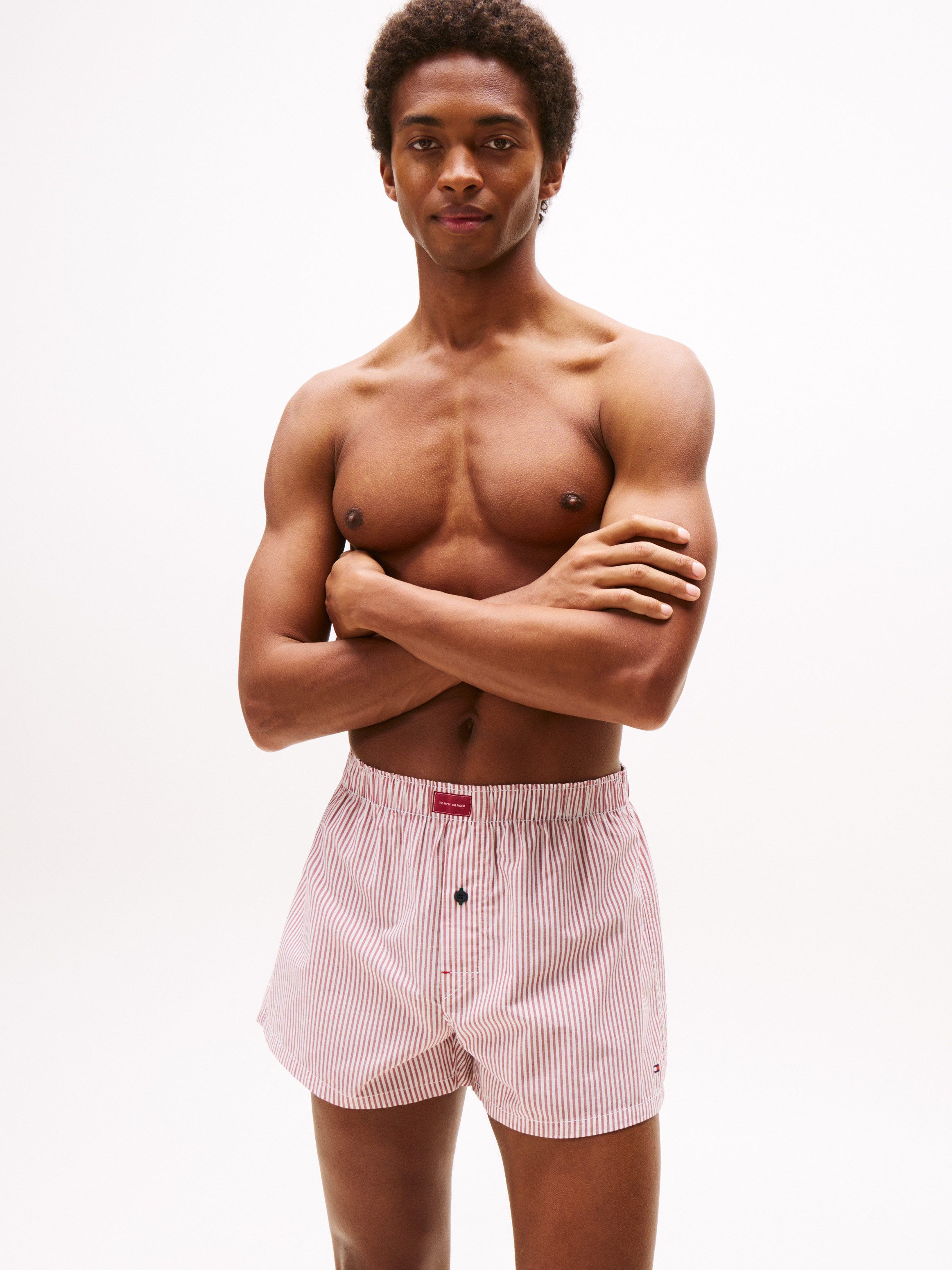 Tommy Hilfiger Underwear Geweven boxershort 3P WOVEN BOXER PRINT (3 stuks)
