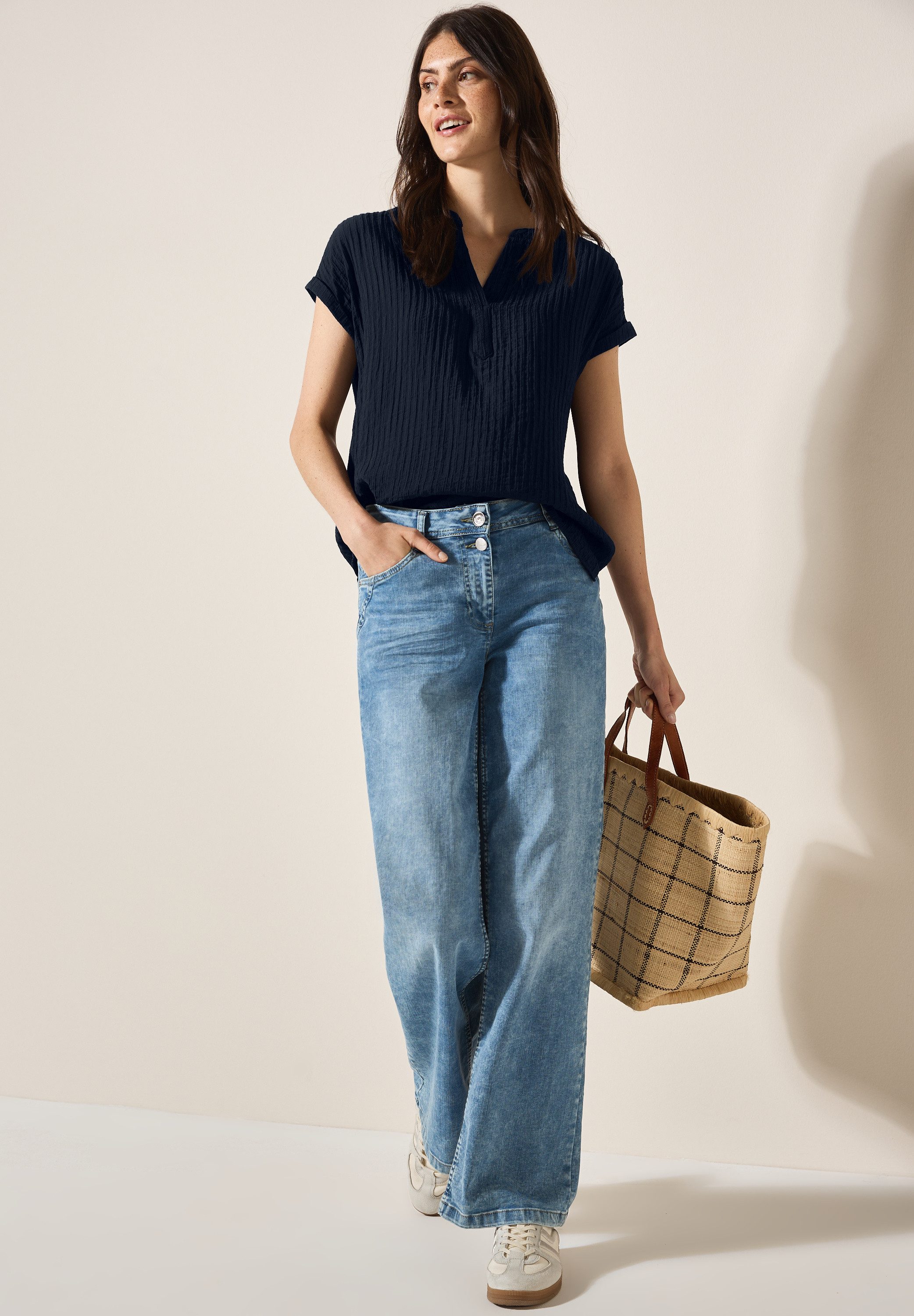 Cecil Blouse met korte mouwen