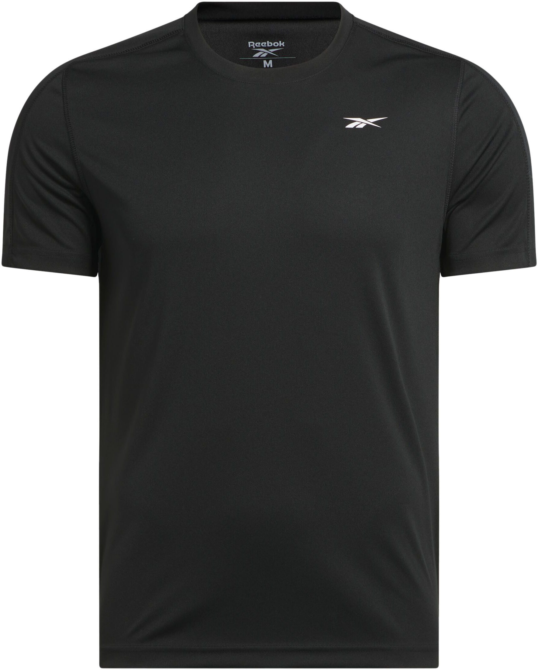 Reebok Reebok training tech sportshirt zwart heren heren