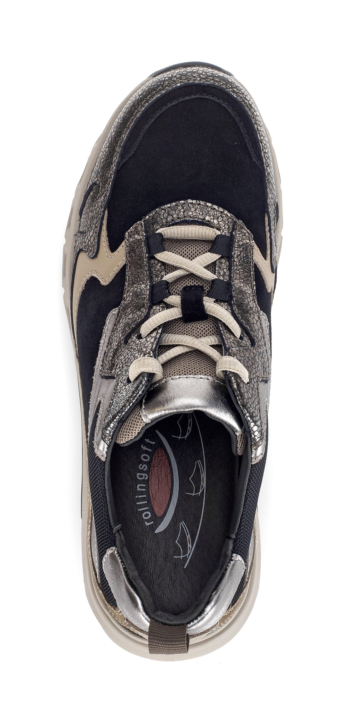 Gabor Rollingsoft Sneakers met sleehak