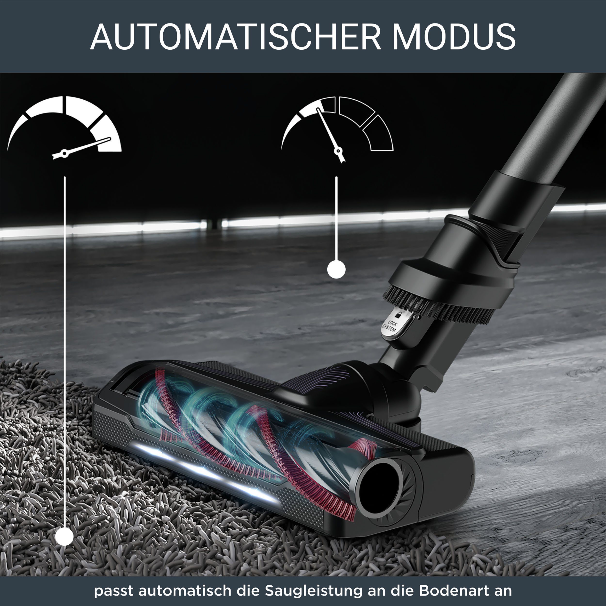 Rowenta Accu-kruimeldief en -stofzuiger RH203A X-Force Flex 9.60 Allergy, snoerloos, hoge capaciteit, flexibele verbinding, lange gebruiksduur,