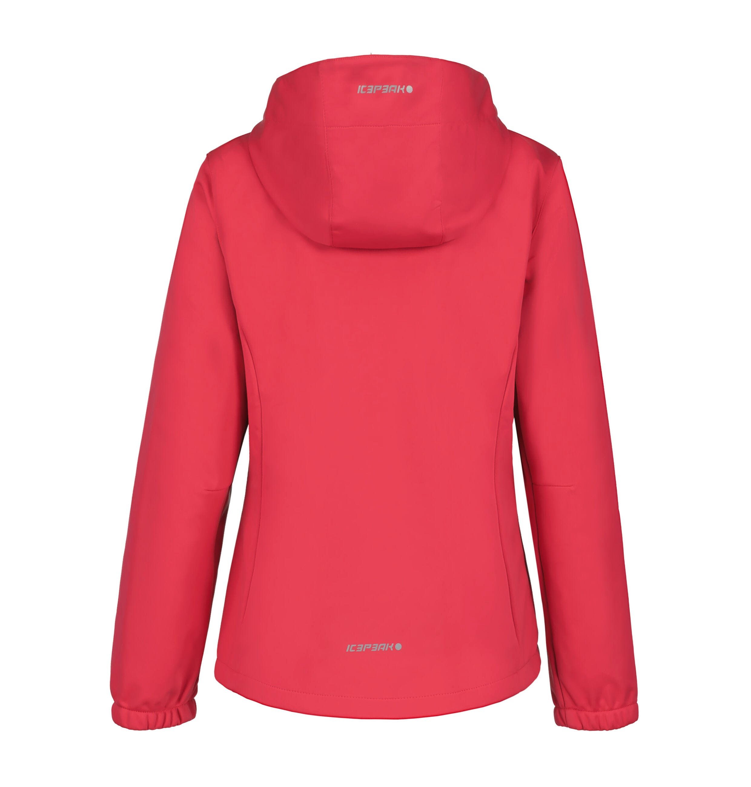 Icepeak Softshell-jack KULM JR met modieuze logo-opschriften (1 stuk)